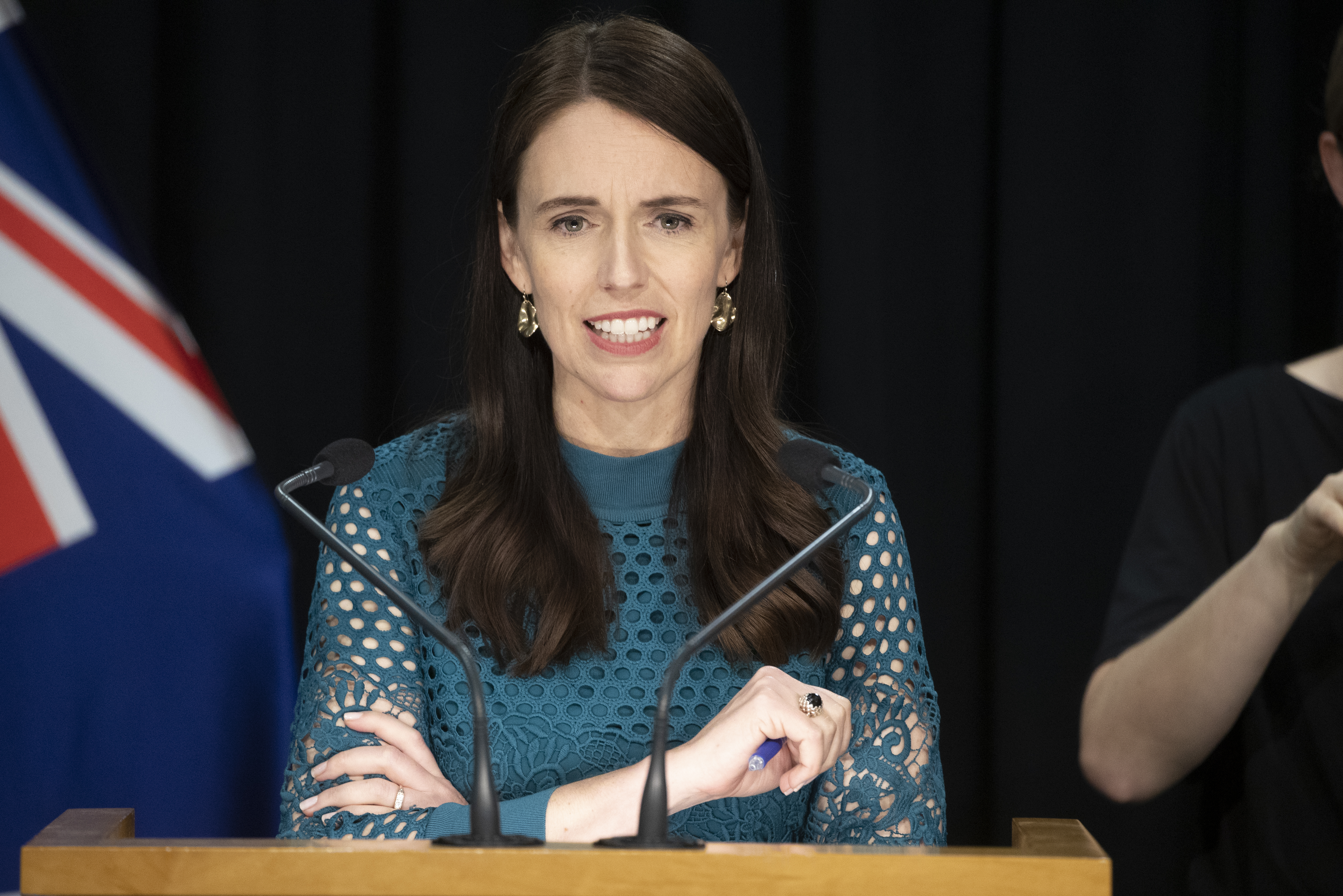 Former Prime Minister Dame Jacinda Ardern saw her preferred prime minister numbers rise in the February after the 2017 general election. Photo / Mark Mitchell