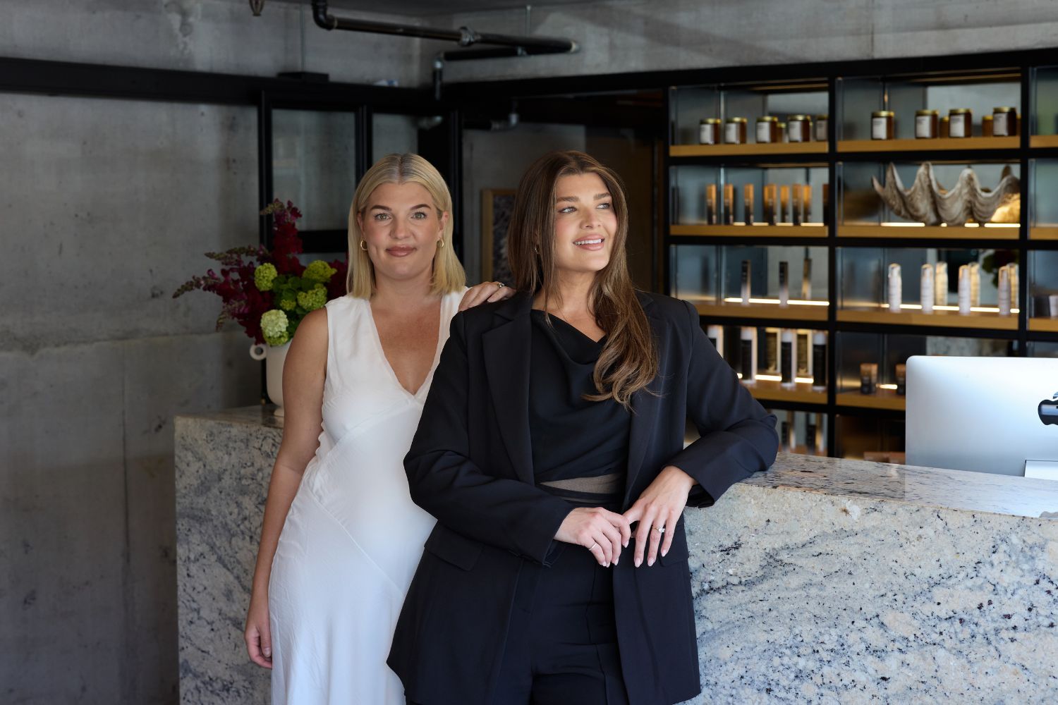 Kirstin Walker and Mandy Duncan of Brows Brows Brows. Photo / Supplied