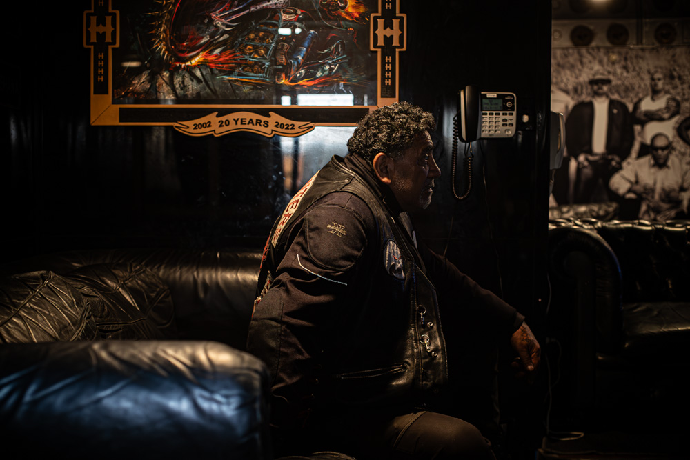A member relaxes inside the lounge. Photo / Jason Dorday