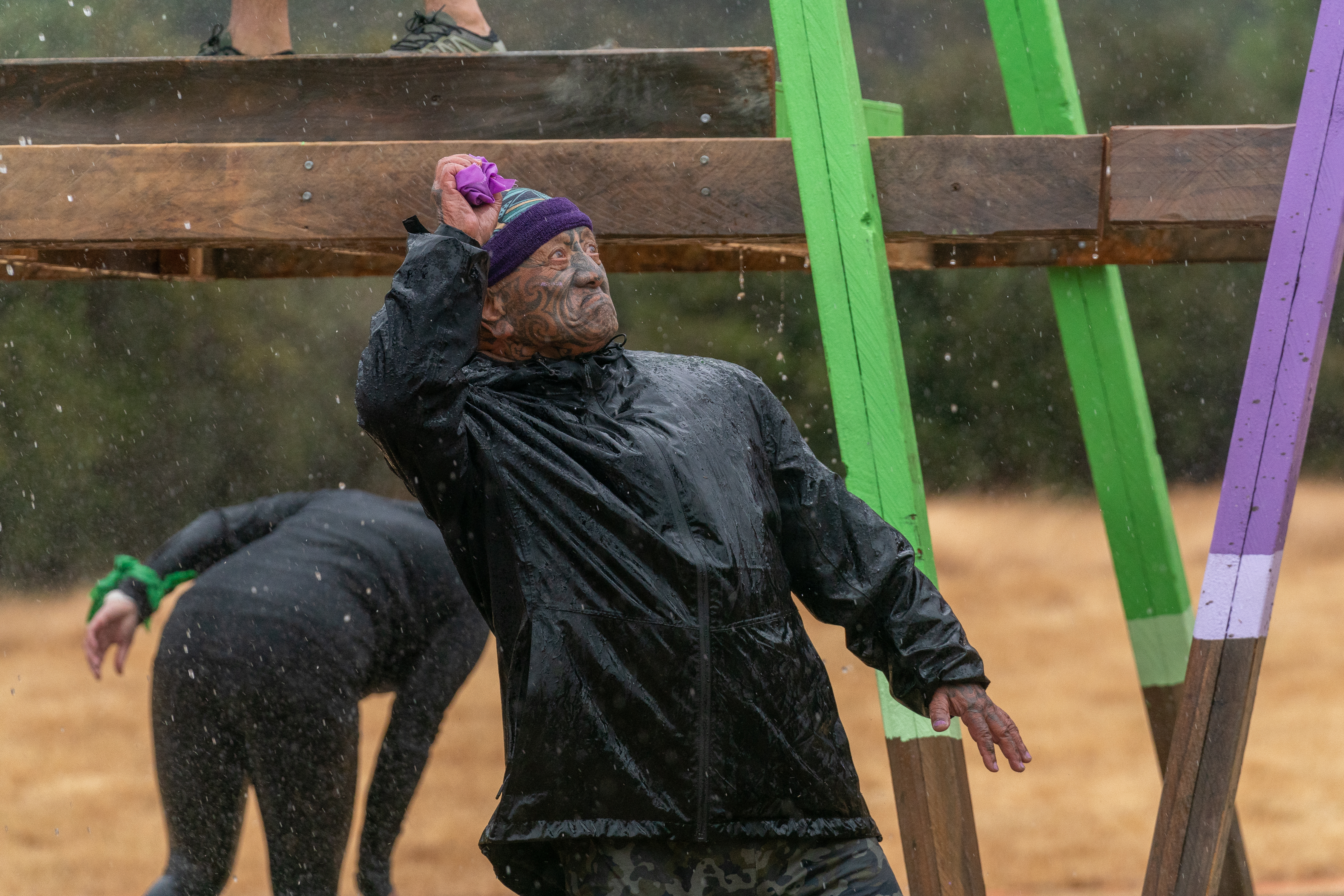 If you're going to be silly, Jordan, you better be tough. Photo / TVNZ