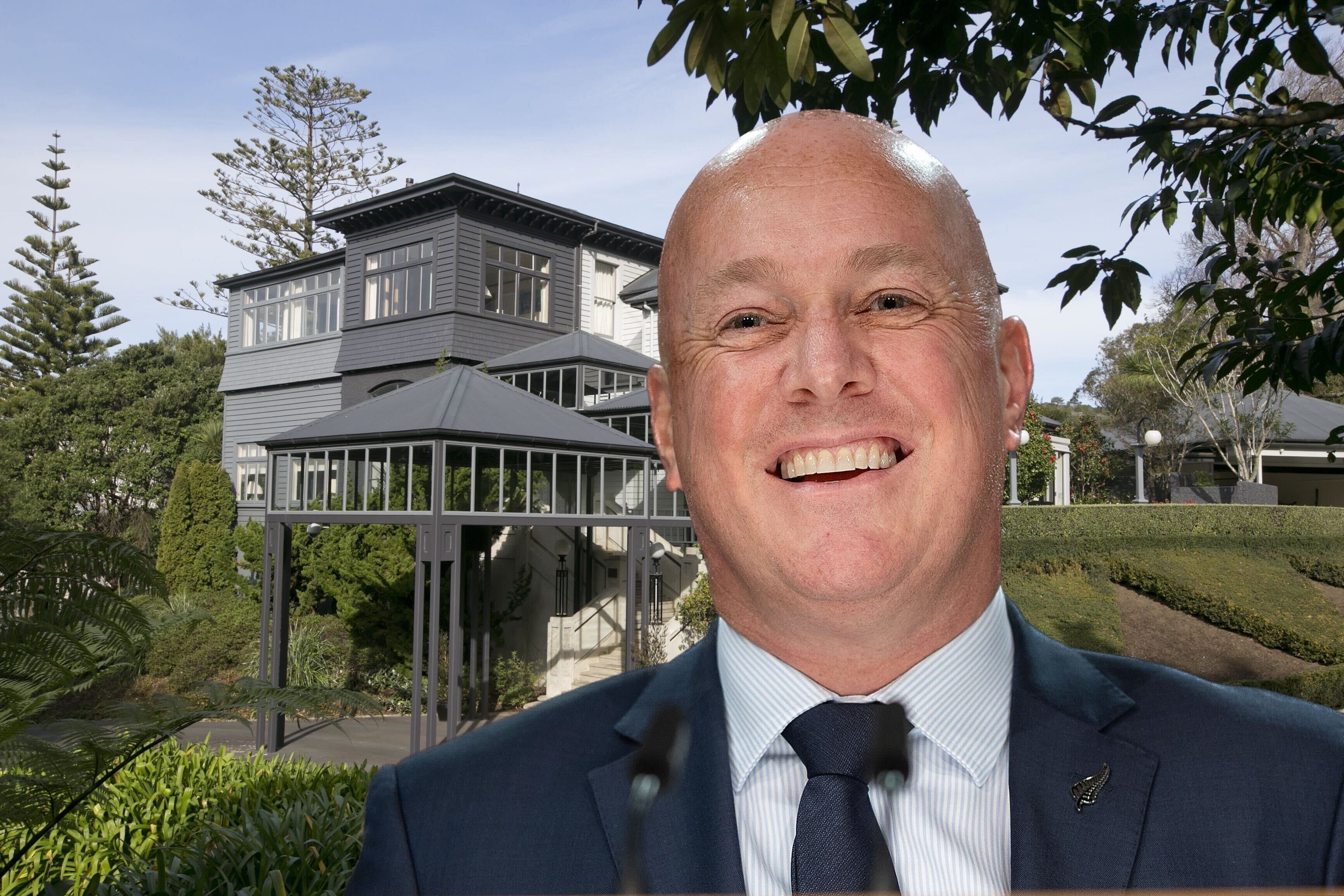 Prime Minister Christopher Luxon chose not to live at Premier House due to long-standing maintenance issues. Photo / Mark Mitchell