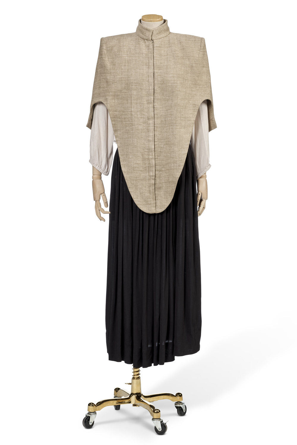 The beige linen Frida cape from Vivienne Westwood's spring-summer 2014 Everything Is Connected collection. Photo / Christies