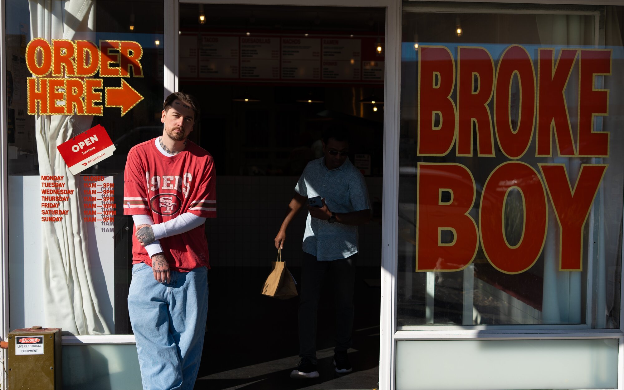 Yarbrough now plans to franchise Broke Boy Taco. Photo / Annaleise Shortland