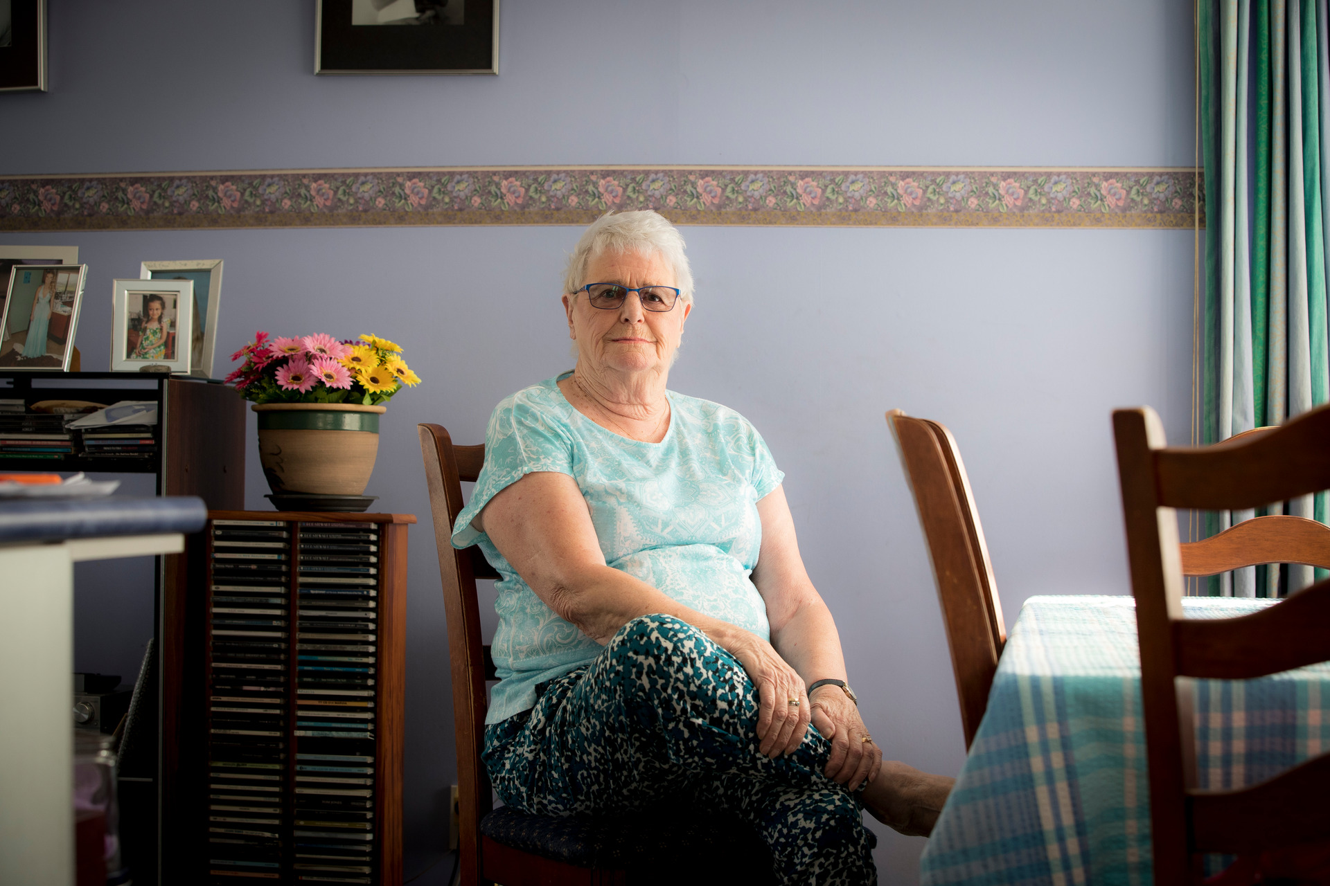 Mavis Hall was declined cataract surgery - something that likely wouldn't happen had she lived closer to the city centre. Photo / Michael Craig
