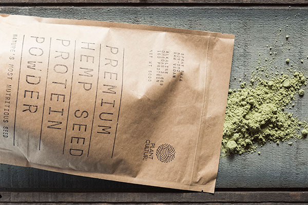 Hemp seed protein powder by Plant Culture. Photo / Bite