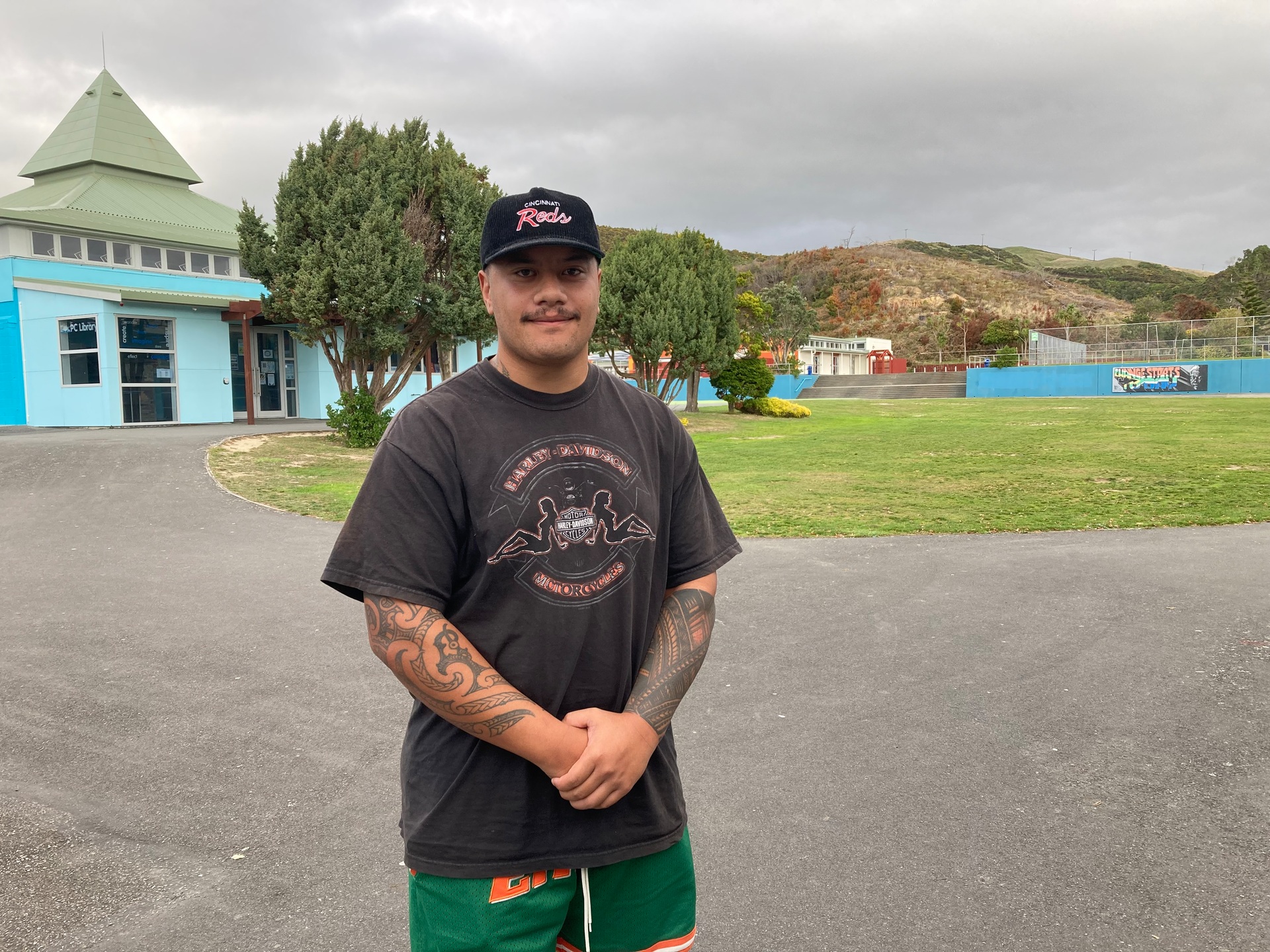 Porirua attendance achievement officer Mose Skipworth said the key was to be able to get engage with the families of students. Photo / Michael Neilson