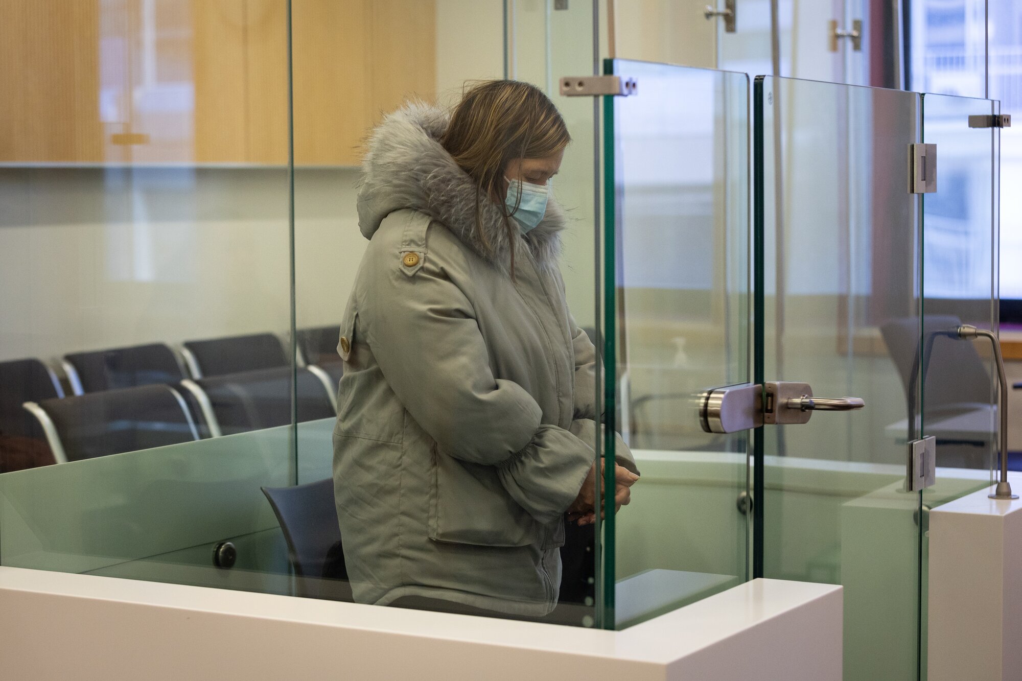 Thi Thai Van, 57, appears for sentencing in the Auckland District Court after pleading guilty to laundering over $7 million for a Vietnamese cannabis syndicate. Photo / Sylvie Whinray 