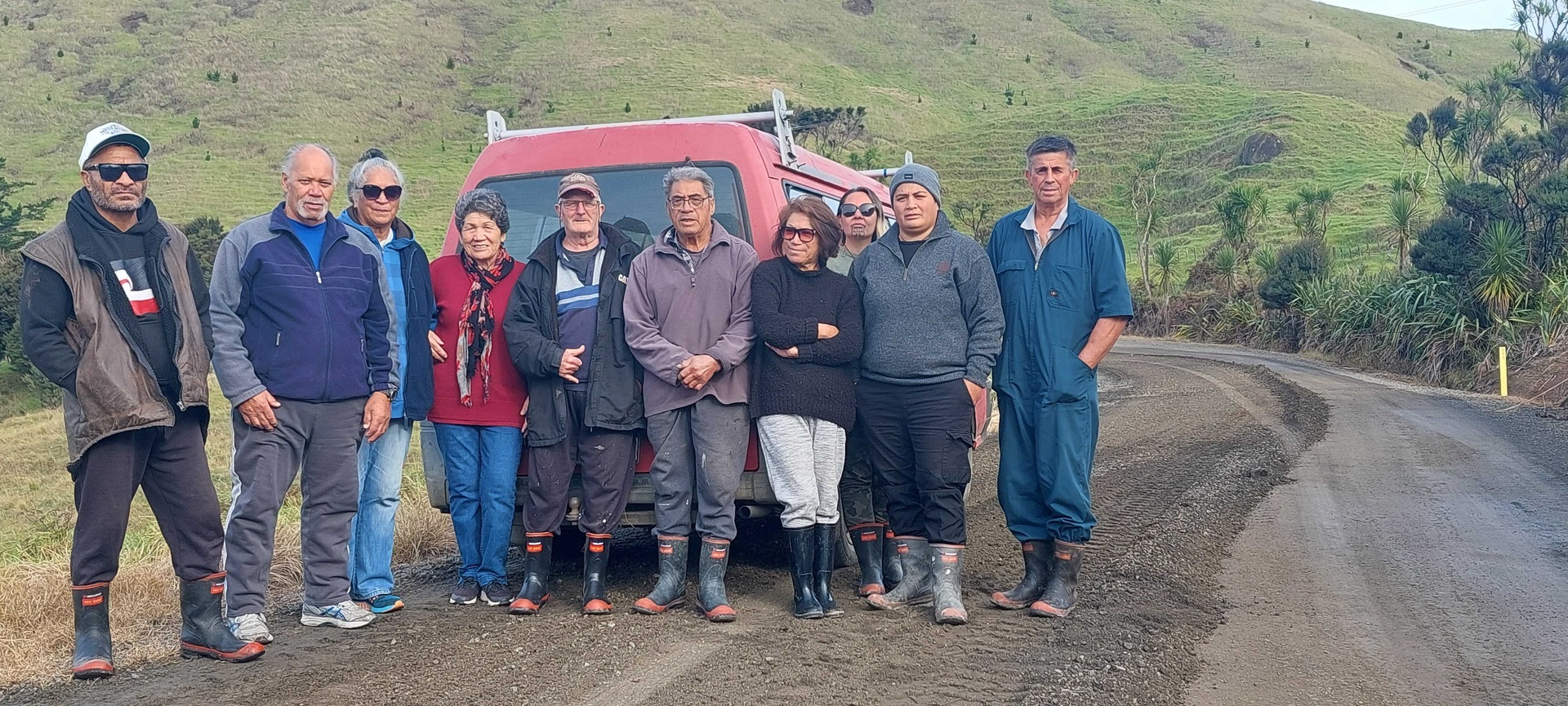 Whangape residents say they are fed up with the condition of Whangape Rd. Photo / Myjanne Jensen