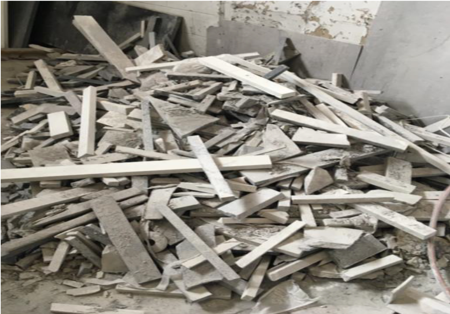 Exposure to silica dust can cause incurable disease. The conditions shown in these photographs released by WorkSafe resulted in worksites being temporarily shut down.
