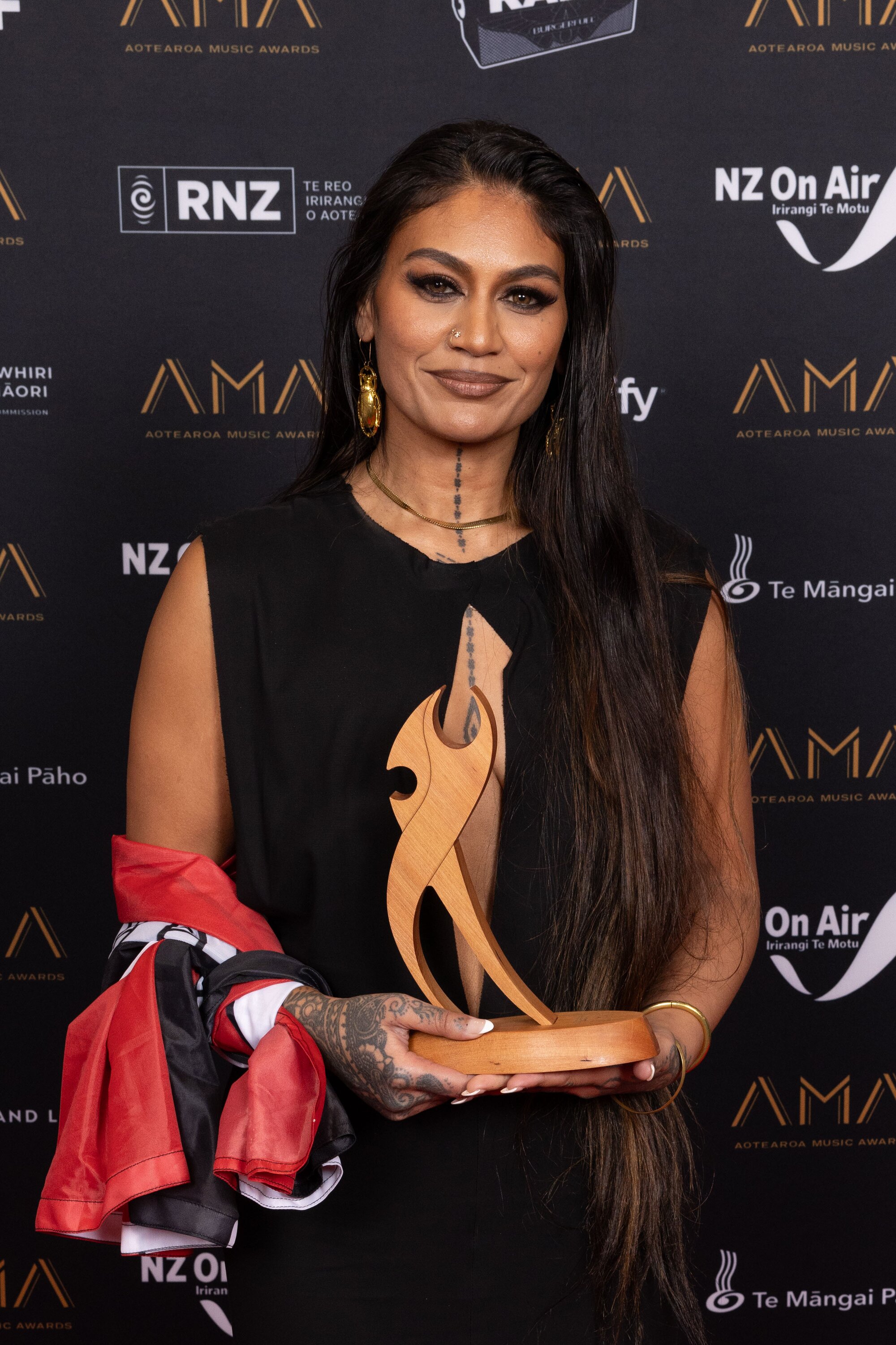 Aaradhna is the winner of Best Soul RnB artist. Photo / Stijl / James Ensing-Trussell