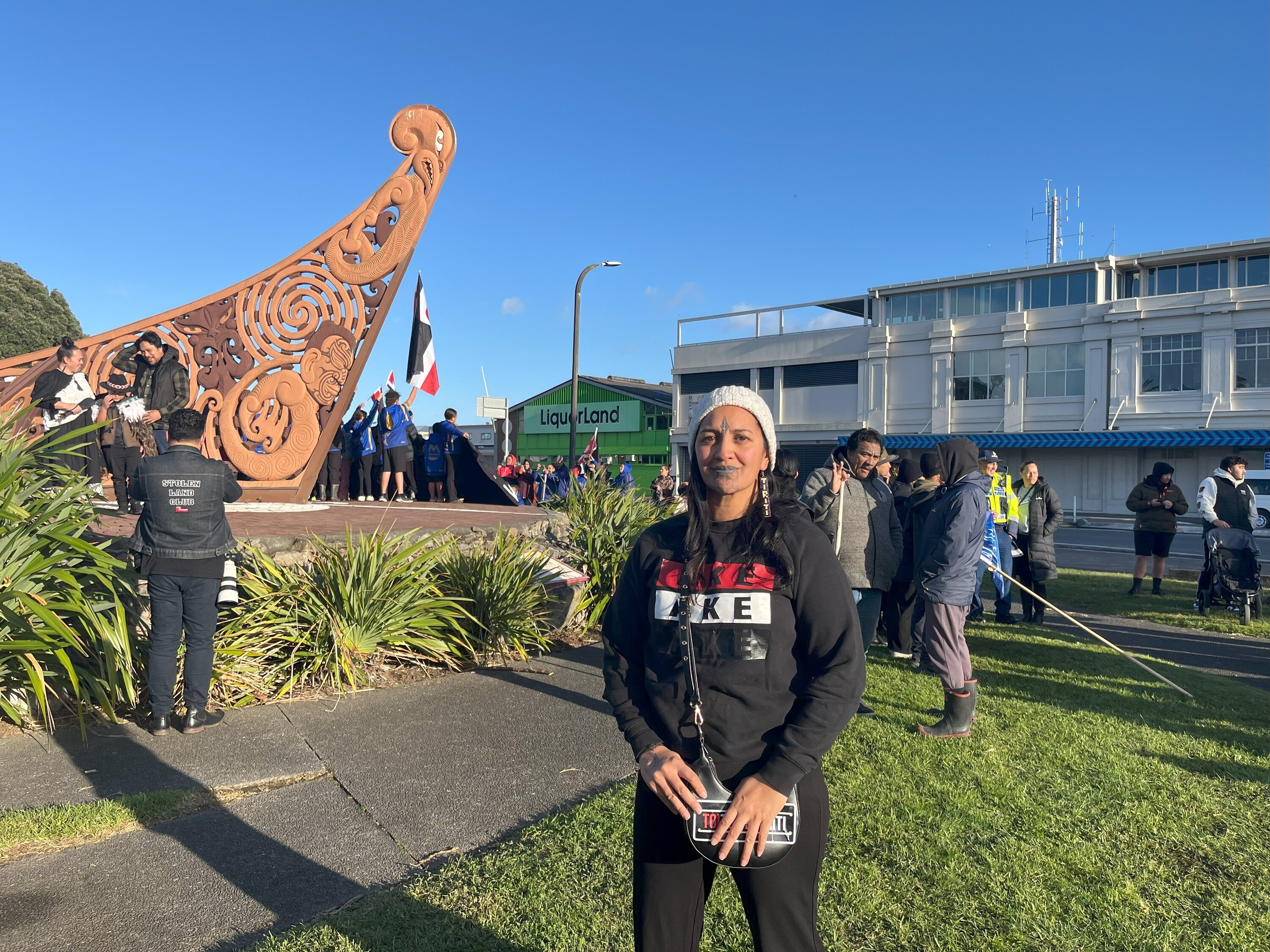 Haley Maxwell is urging rangatahi to get prepared to vote in next year's local body election and help retain Māori wards. Photo / Matai O'Connor