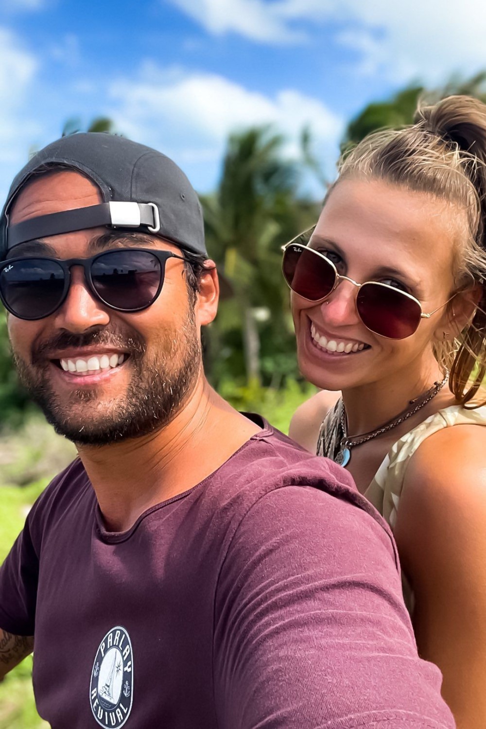 MacRae will also be bringing longtime girlfriend Brittany Amodeo to the Minerva reefs. Photo / Instagram