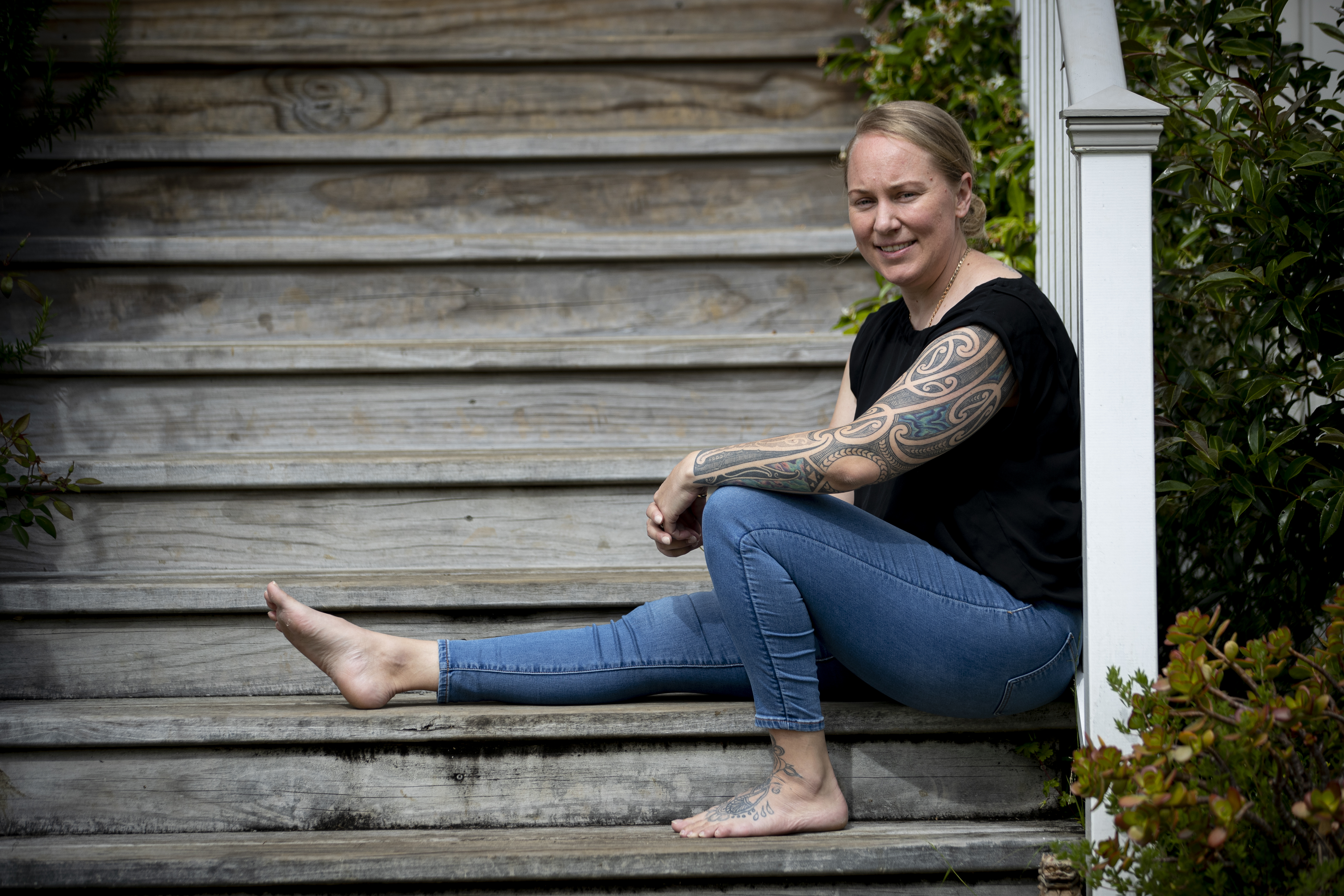 Shannan Hill: mother, clinical case manager, recovering addict. Photo / Dean Purcell