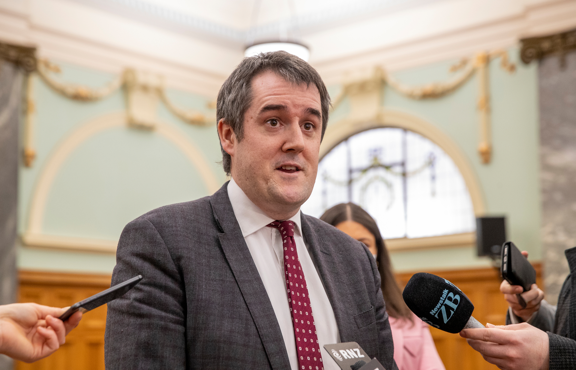 National campaign manager Chris Bishop will pounce on ill-discipline. Photo / Mark Mitchell