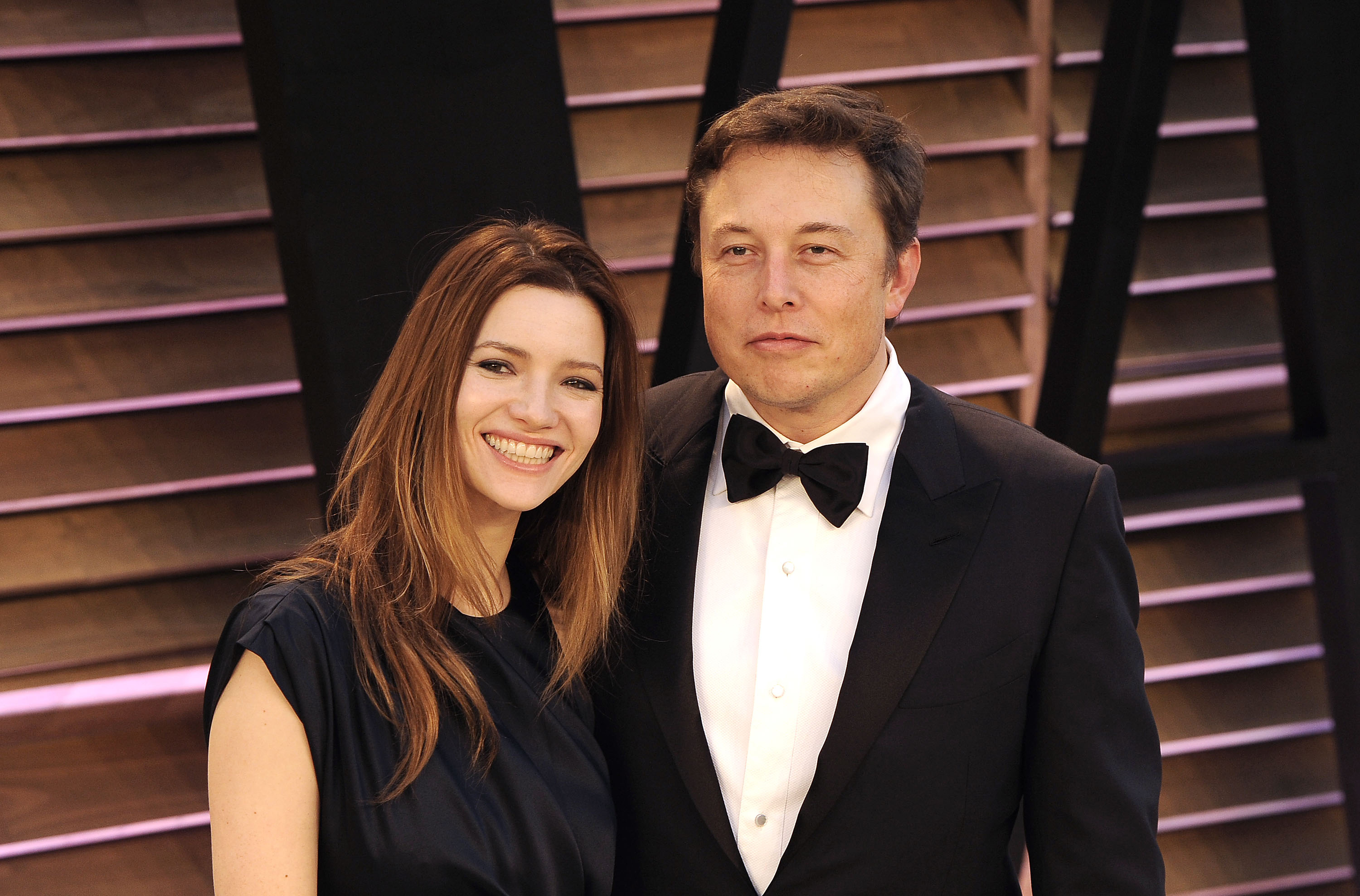 Talulah Riley and Elon Musk during their second marriage, 2014. Photo / Getty Images
