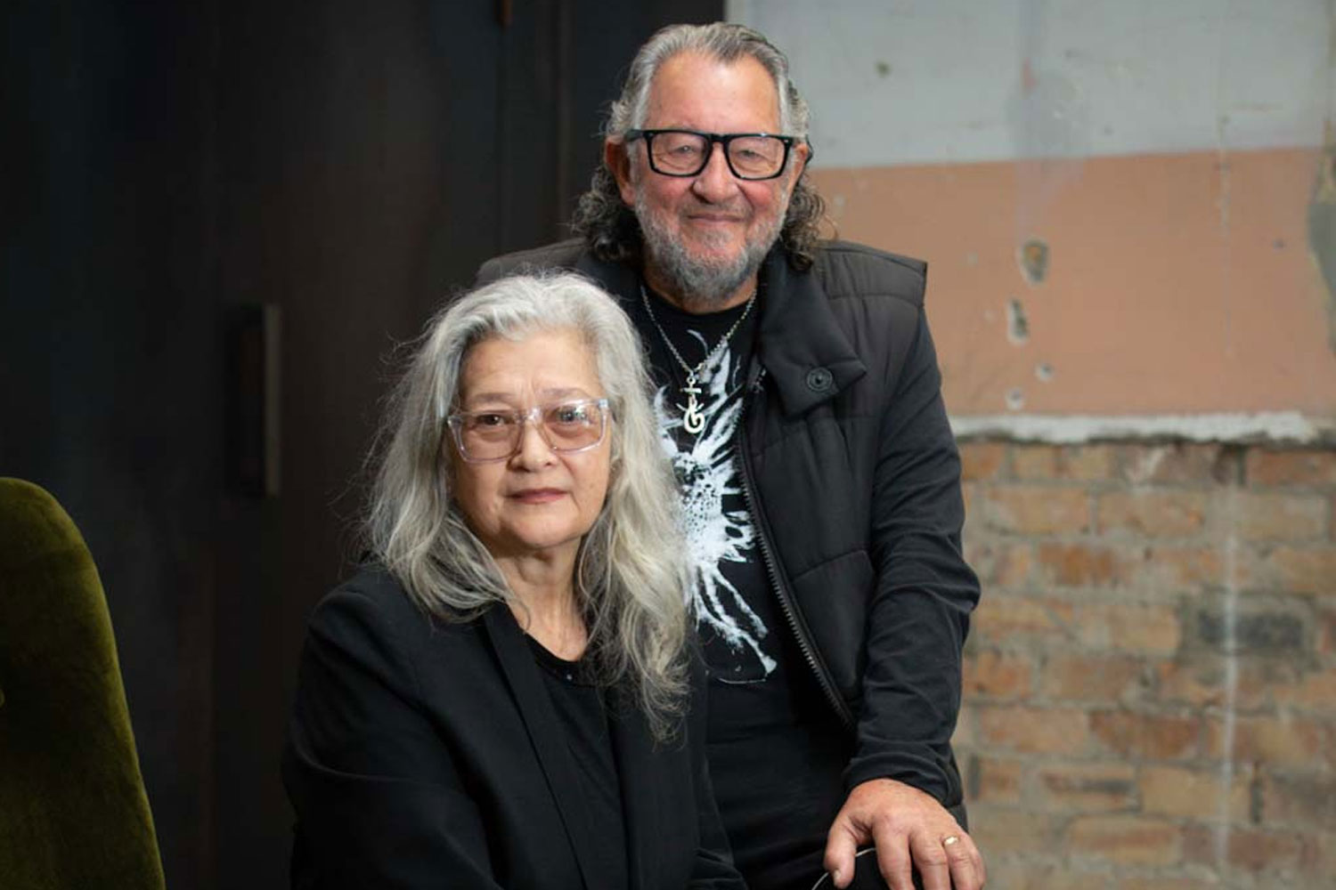 Neville and Elisabeth Findlay, photographed for the New Zealand Herald. Photo / Leon Menzies