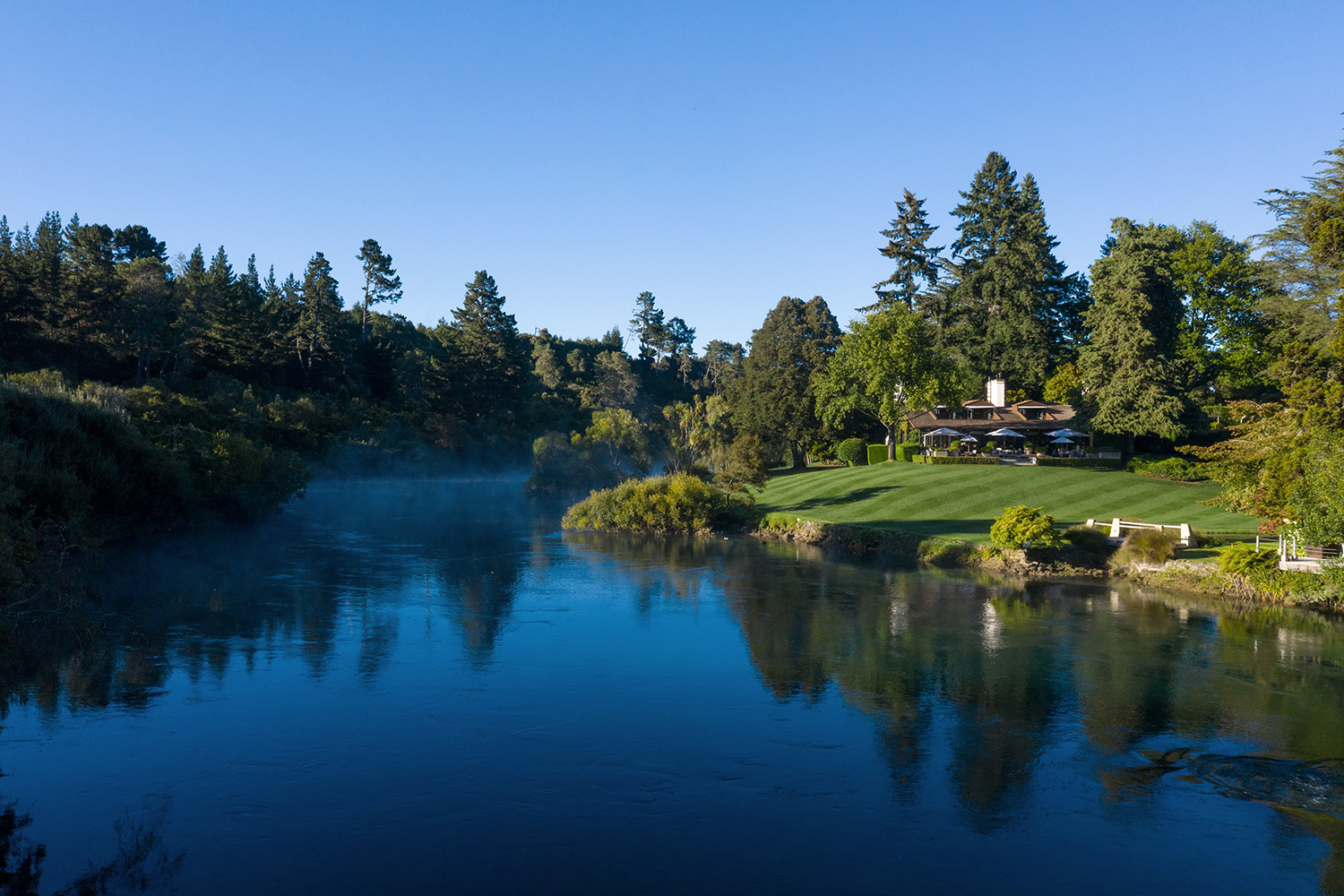 The lodge is an ideal mid-winter escape. Photo / Supplied