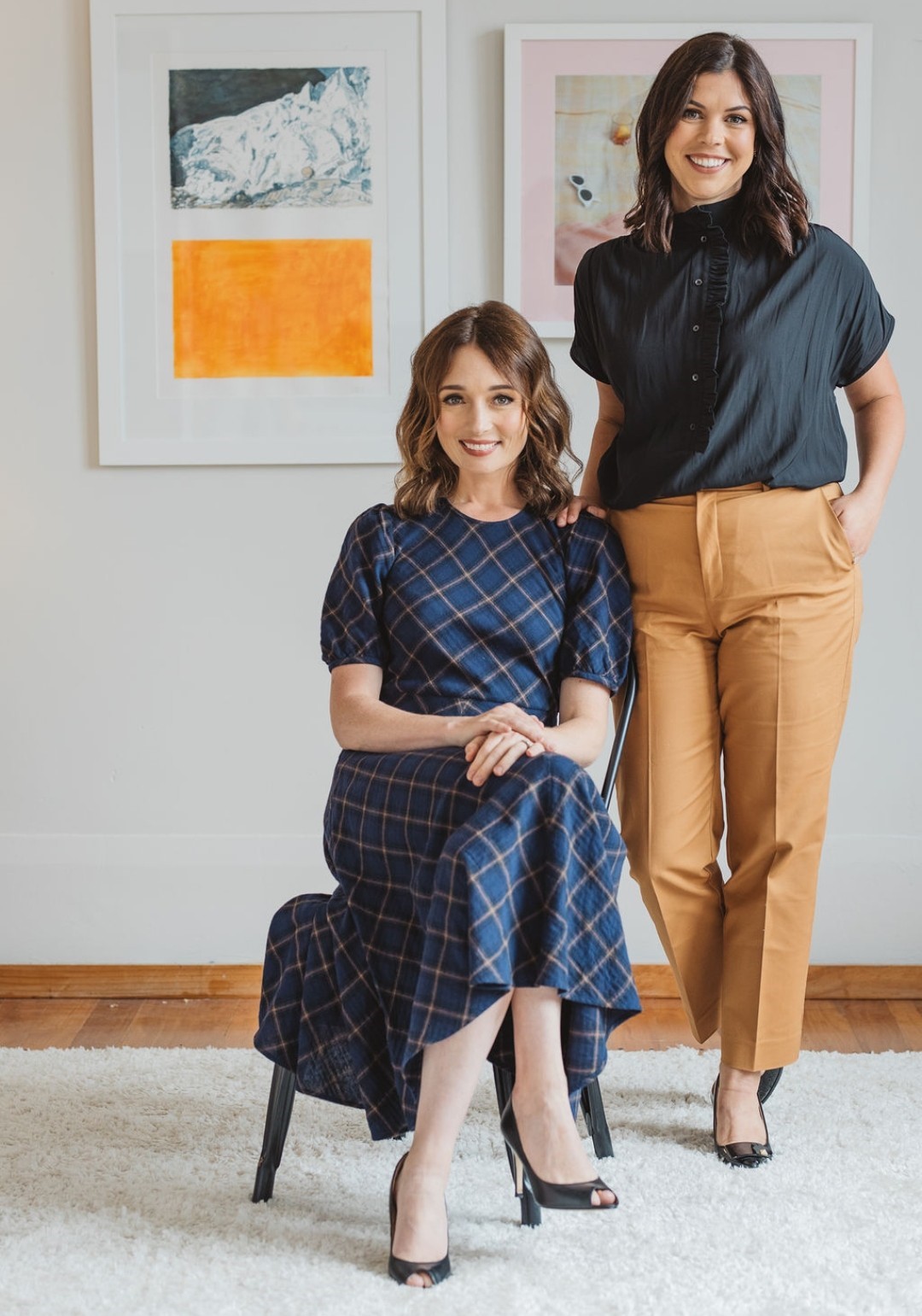 Antonia Prebble and Jacqui Maguire. Photo / Supplied