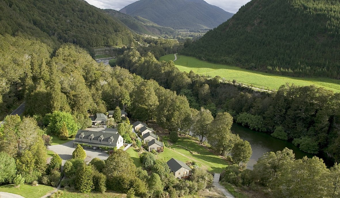 Maruia River Lodge, a natural home for Naturopaths. Photo / Supplied