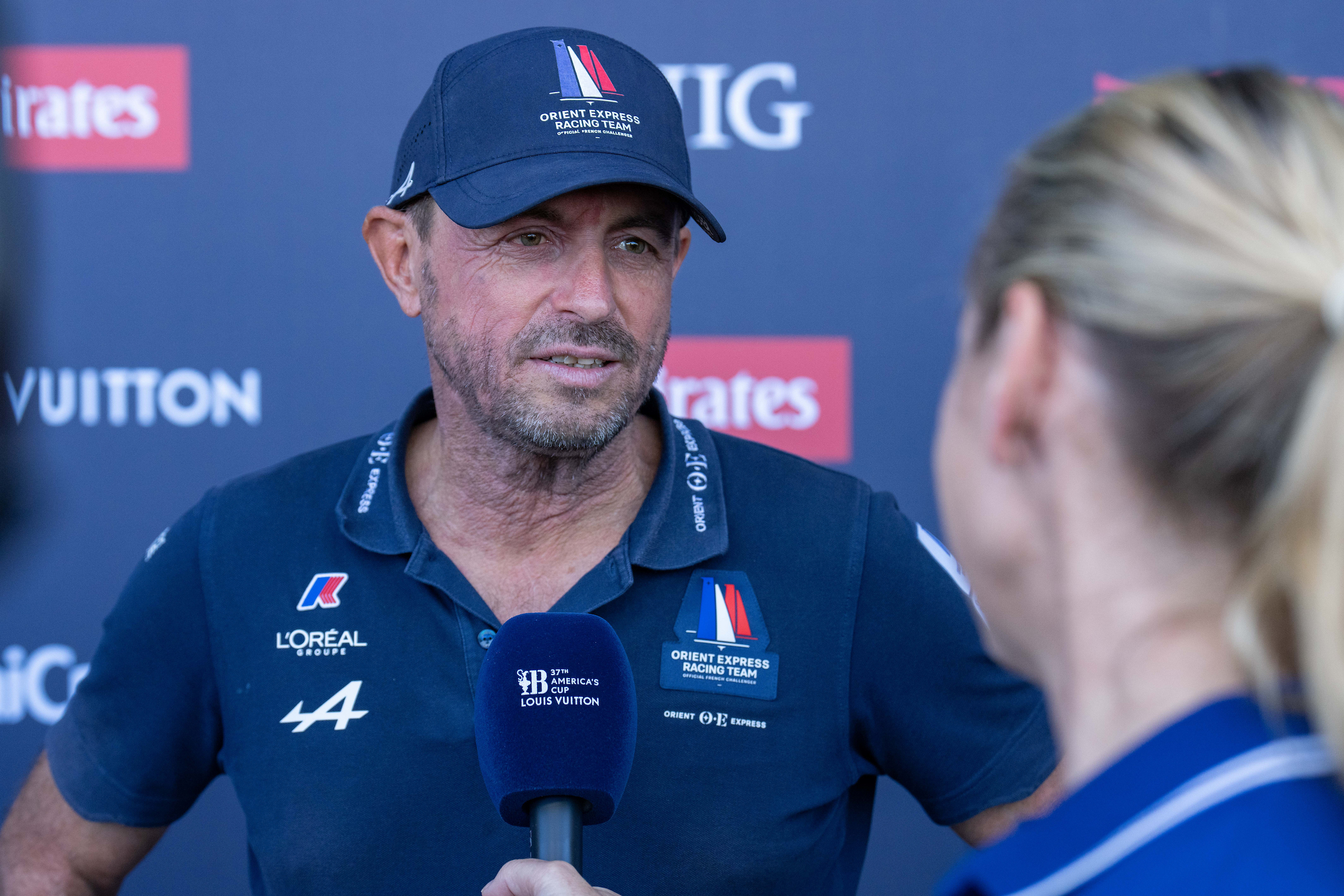 Orient Express Racing Team chief executive Stephan Kandler. Photo / Ian Roman, America's Cup