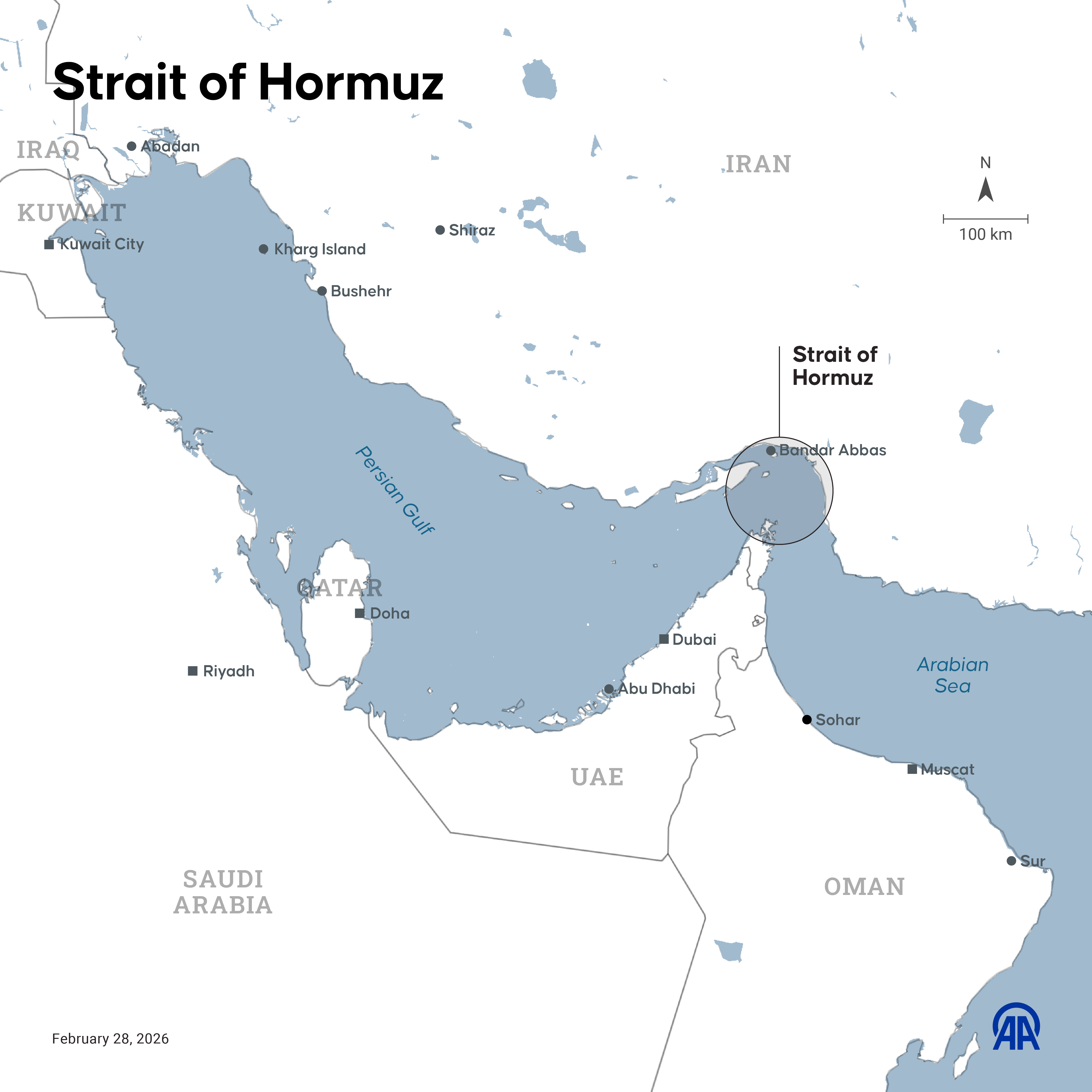 The closure of the Strait of Hormuz has been described as the largest disruption to the global energy supply since the 1970s energy crisis and the largest in the history of the global oil market. Photo / Getty Images