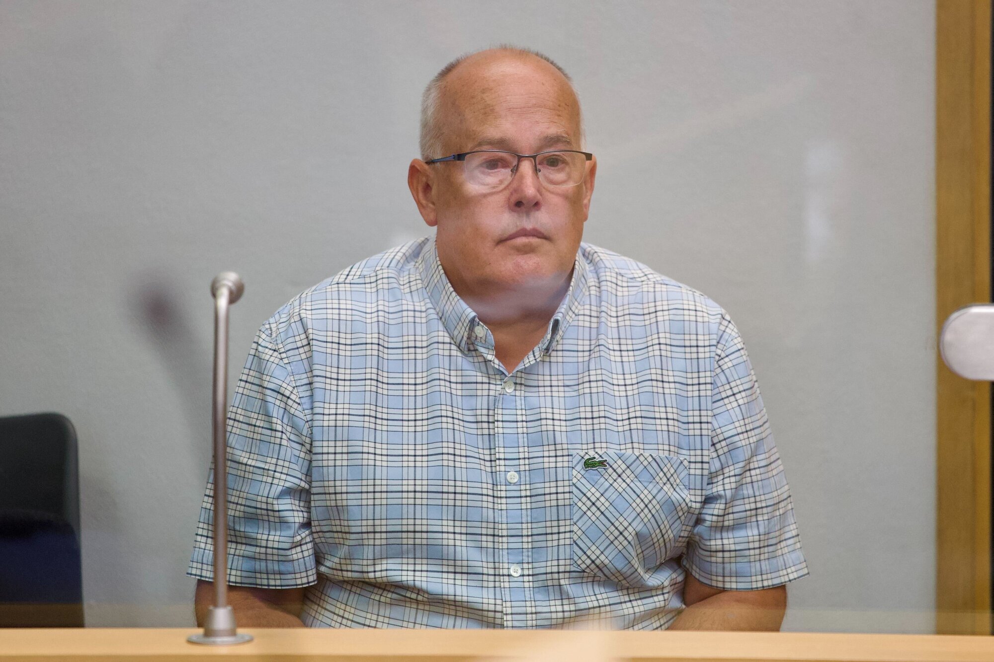 Former OneRoof chief Greg Hornblow appearing in the Auckland District Court. Photo / Jason Dorday