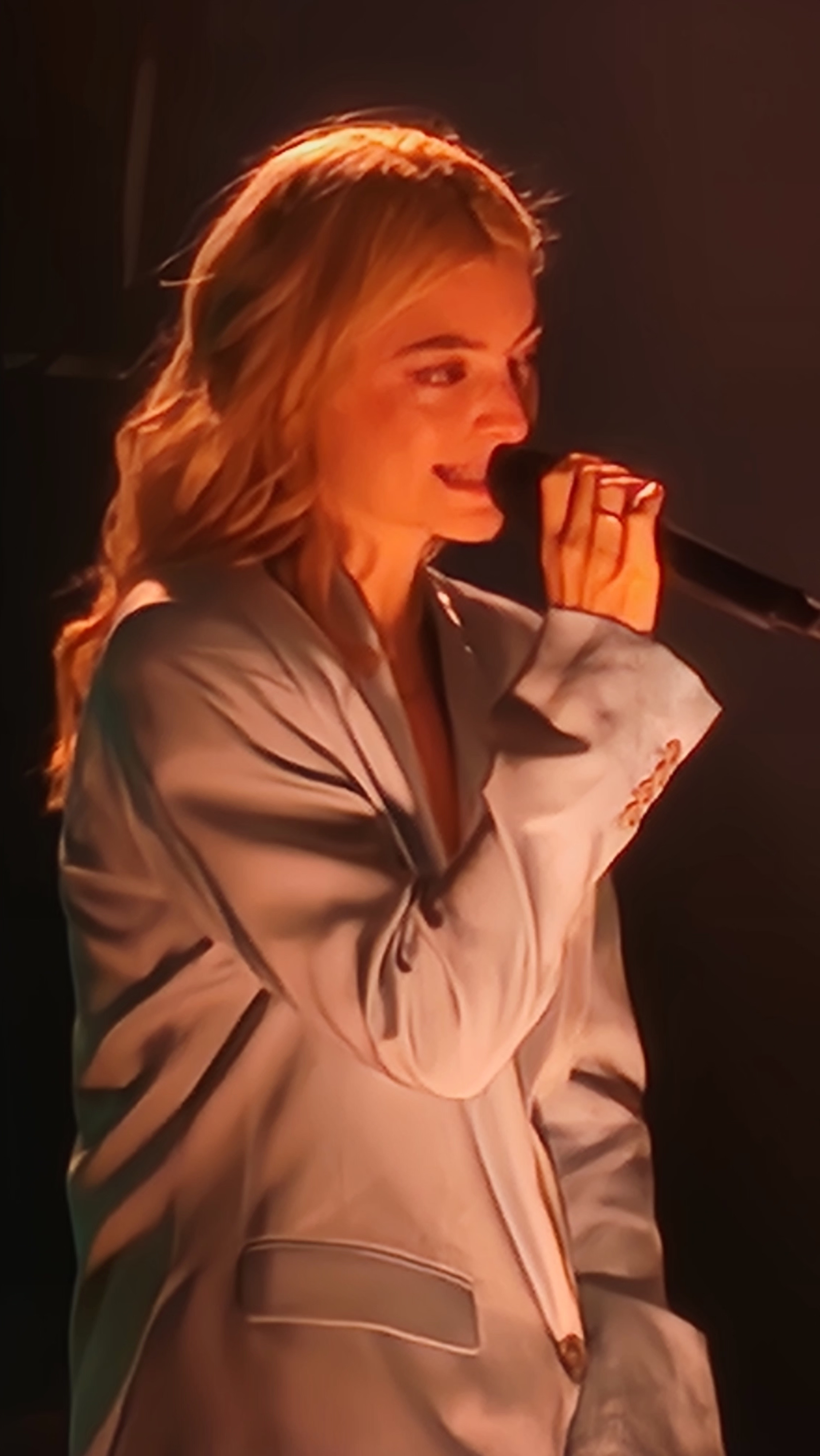 Lorde performing on stage at her Black Barn concerts. Photo / Donna Soledad-Juanola