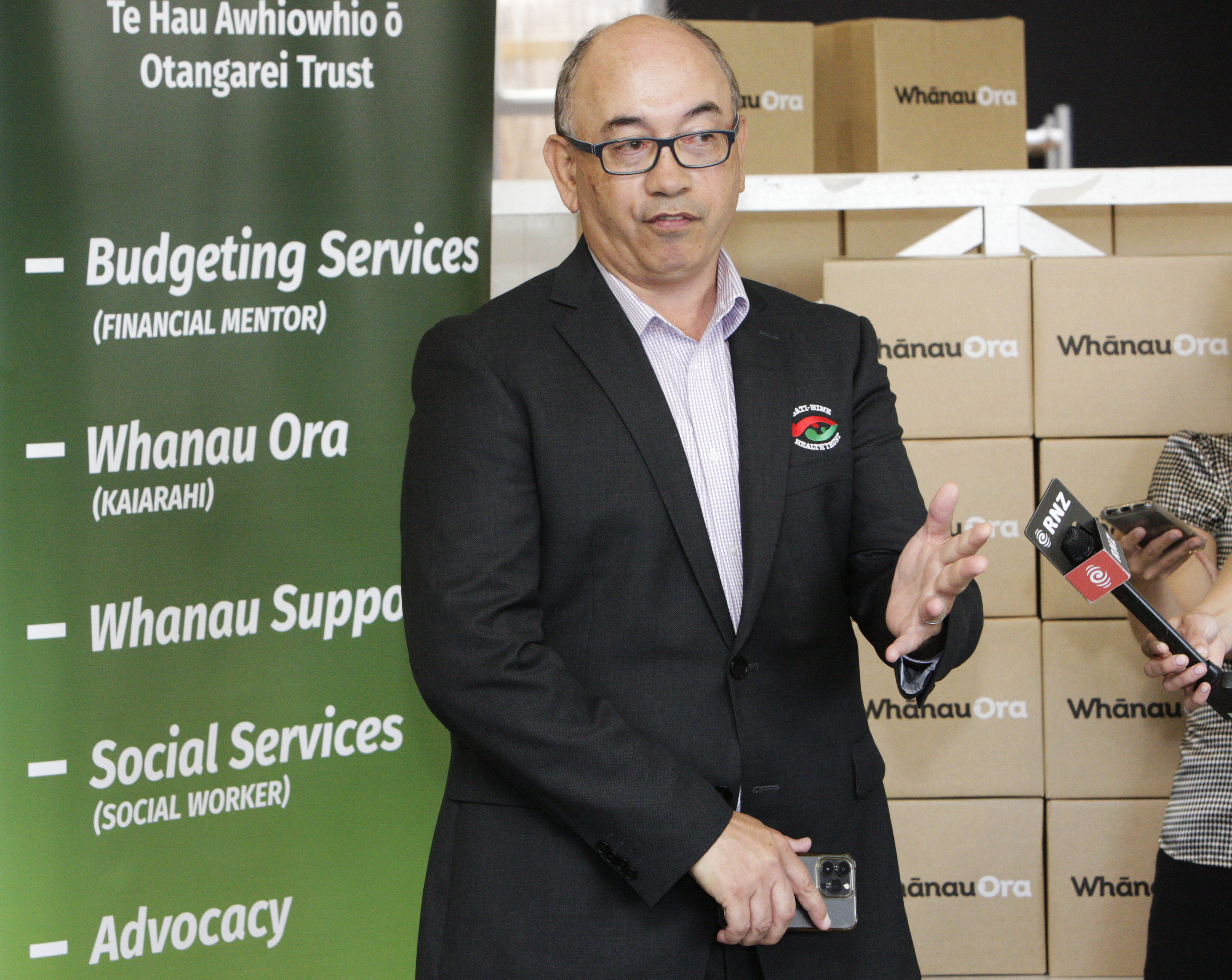 Ngāti Hine Health Trust CEO Geoff Milner. Photo / Tania Whyte