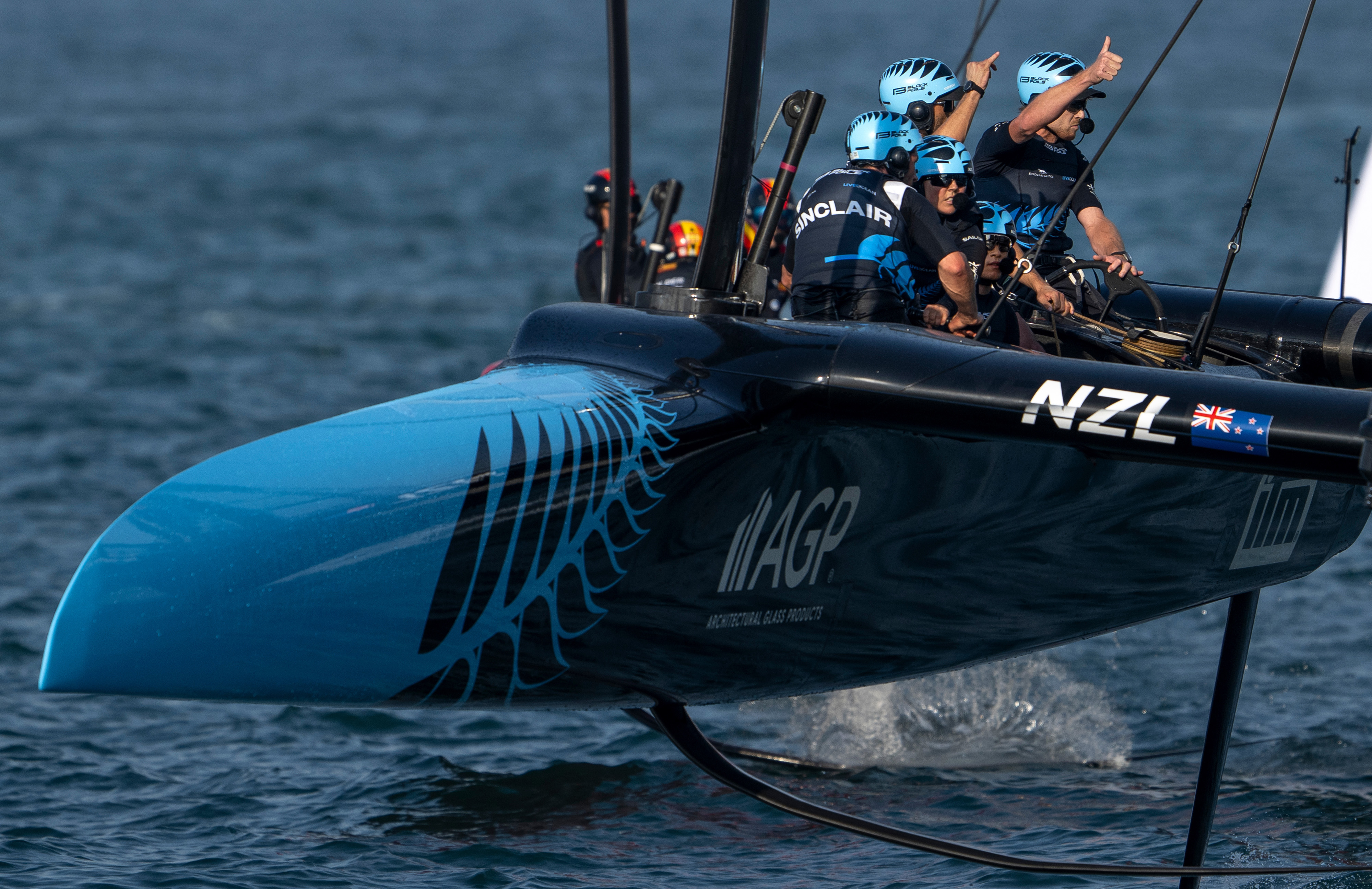 The New Zealand SailGP team. Photo / Photosport 