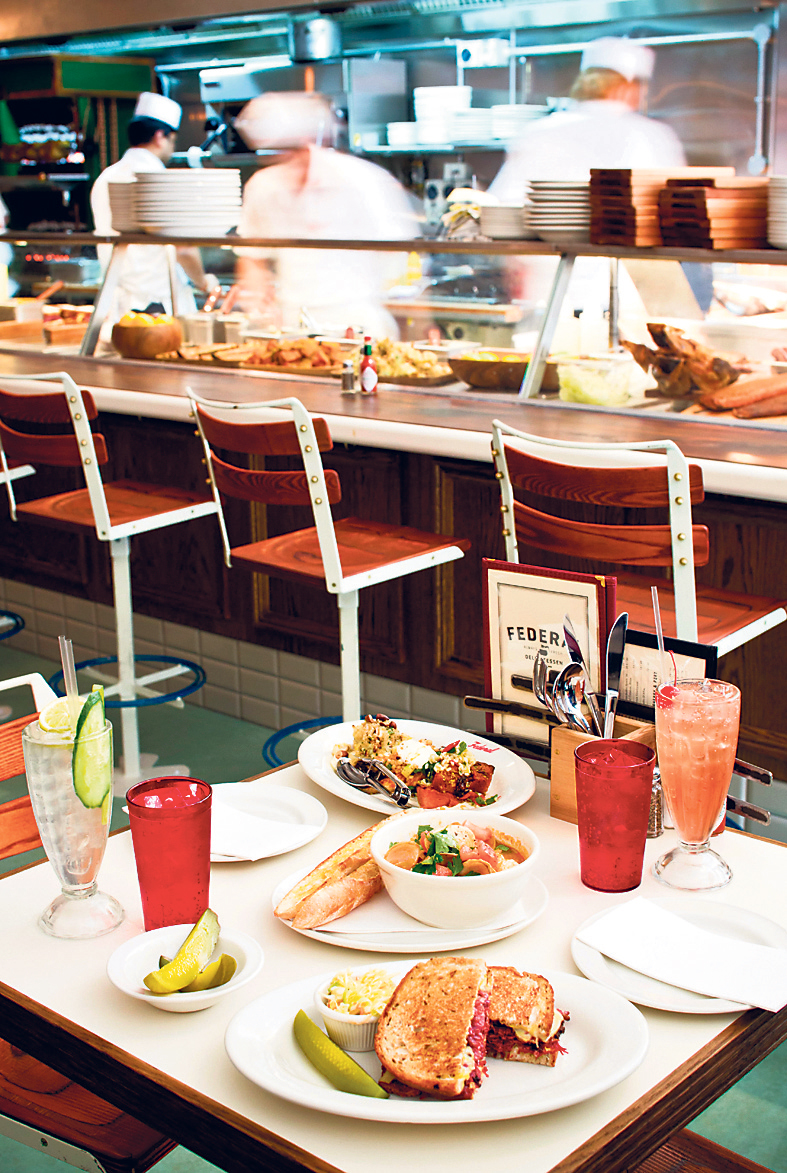 The Federal Deli's Reuben sandwich. Photo / Supplied