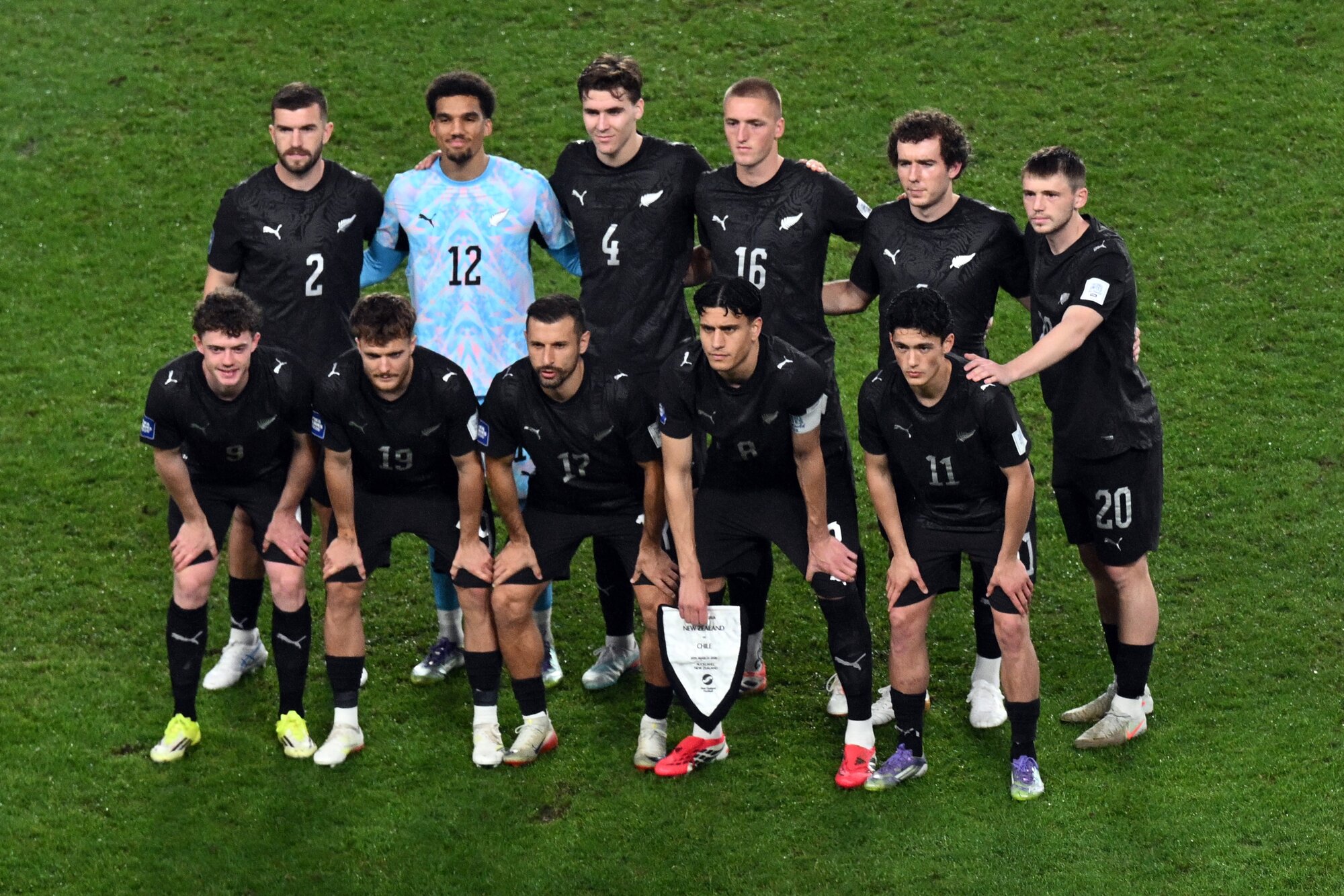 The All Whites face Iran in their first World Cup match. Photo / Photosport