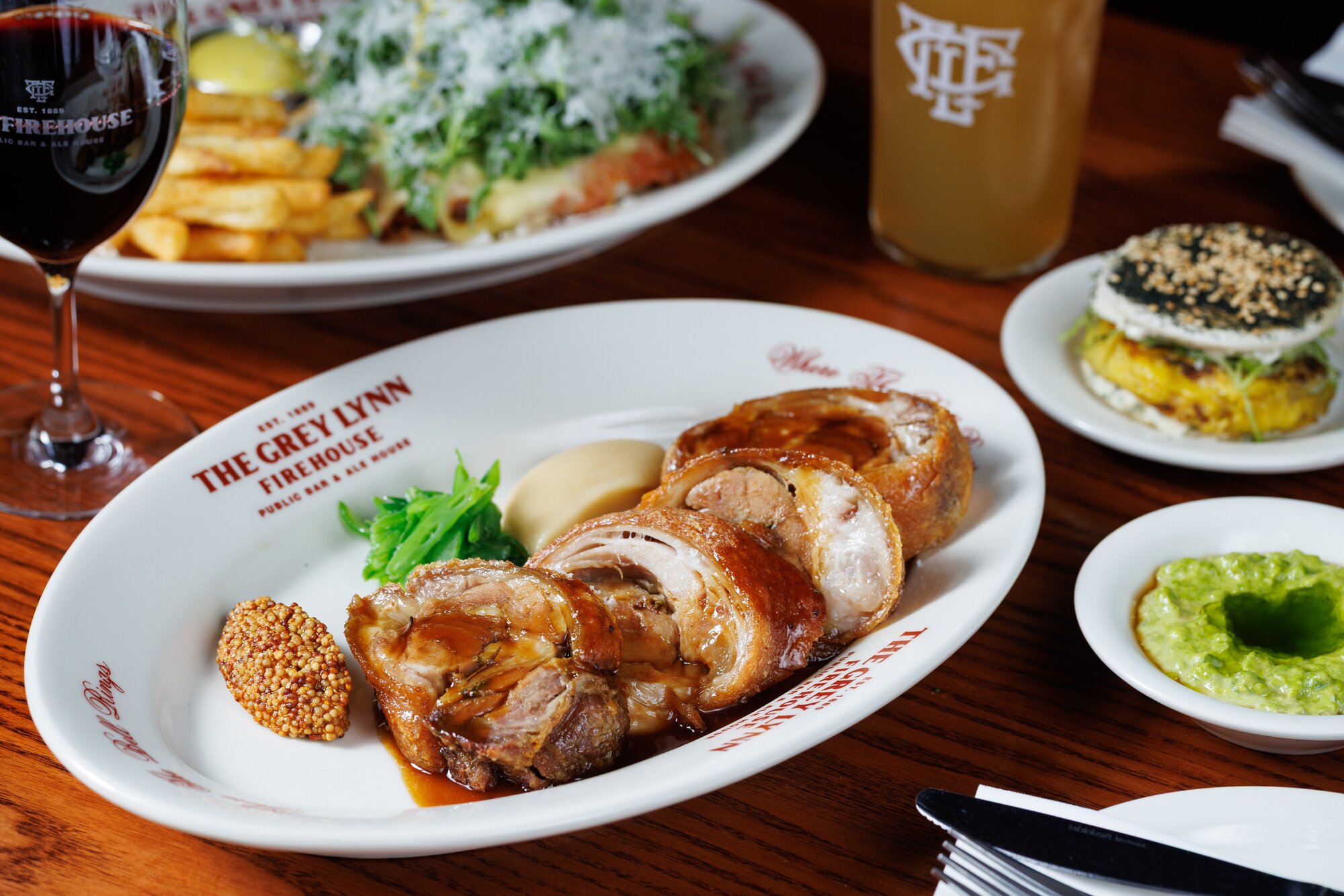 The Grey Lynn Firehouse feels more like an upmarket British pub experience than any other Auckland spot Jesse has visited. Photo / Babiche Martens