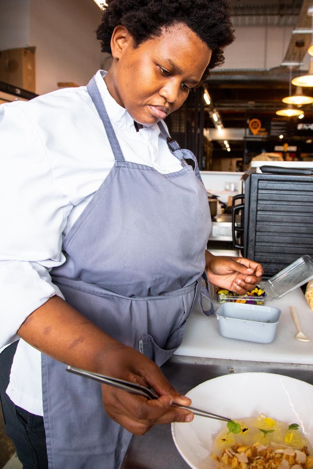 Mmabatho Molefe. / Photo @Emazulwini_restaurant