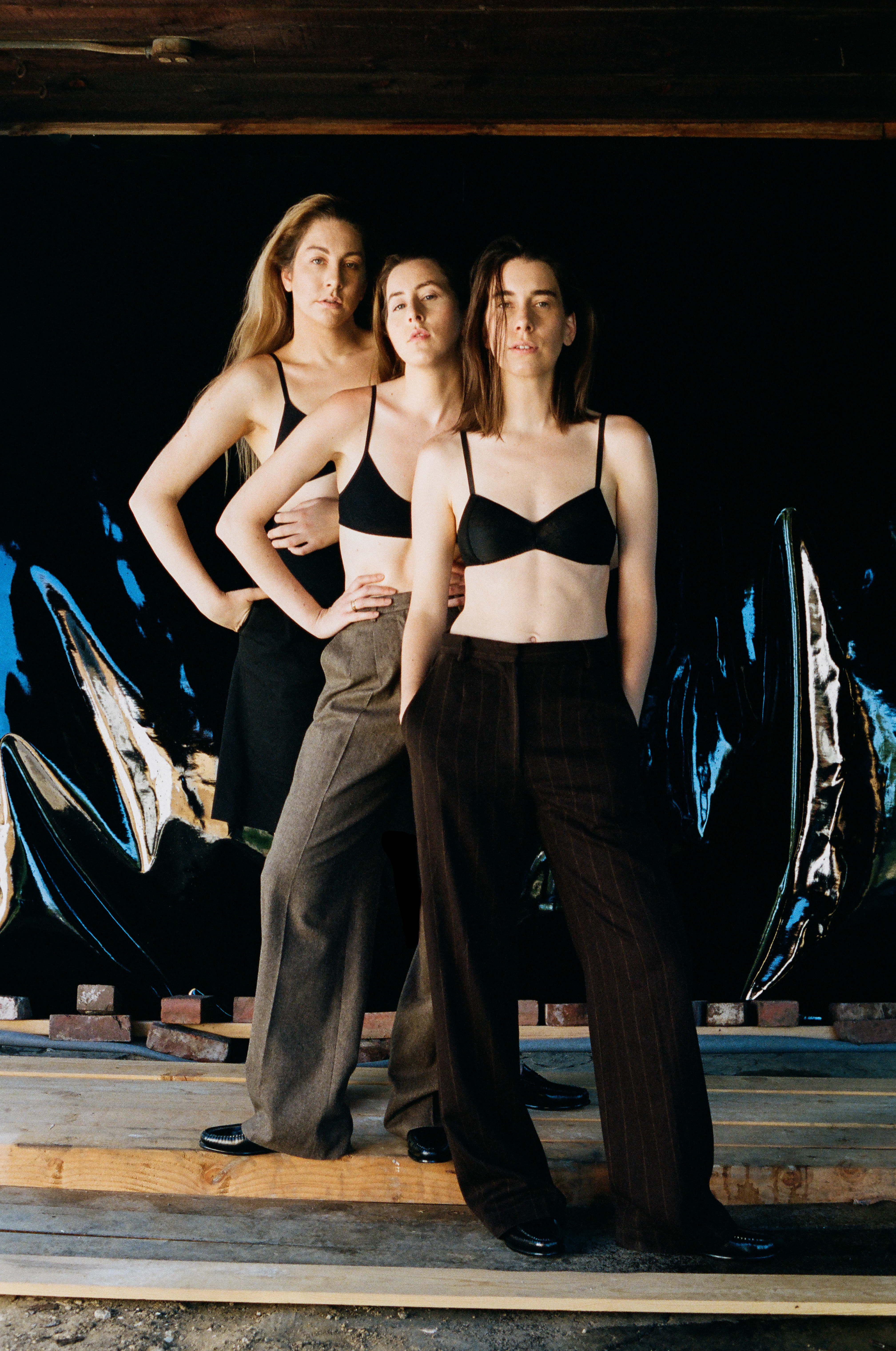 “We all have our own individual style, but we also all wear the same thing, too.