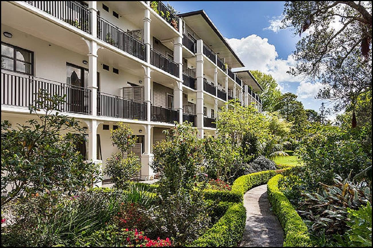 Raukura at 7 Saint Vincent in Remuera, a block in a village owned by Metlifecare. Photo / supplied