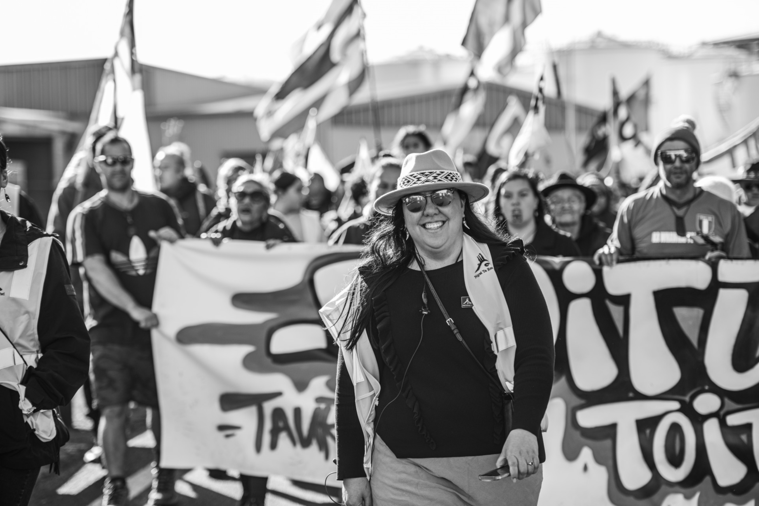 Ngai Te Rangi deputy chief executive Roimata Ah Sam says Tauranga moana iwi will support Hikoi Mo Te Tiriti. Photo / Naera Ohia Photography