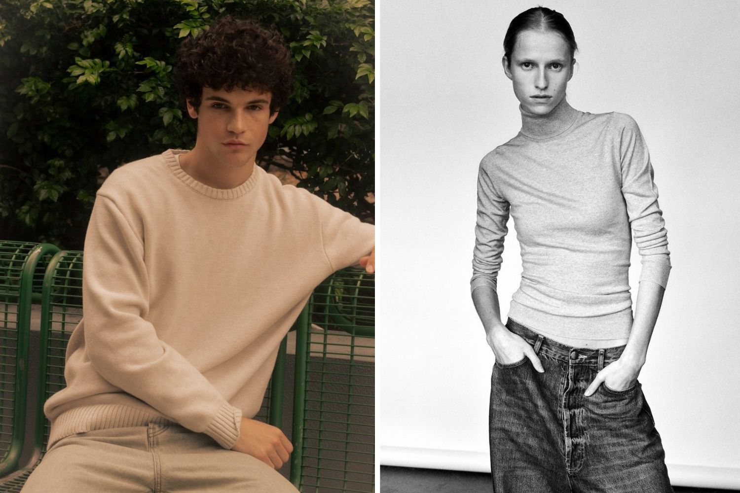 Nathan Rostron and Izzy Cowdell have already laid the foundations for a strong 2025. Photos / Unique Model Management.
