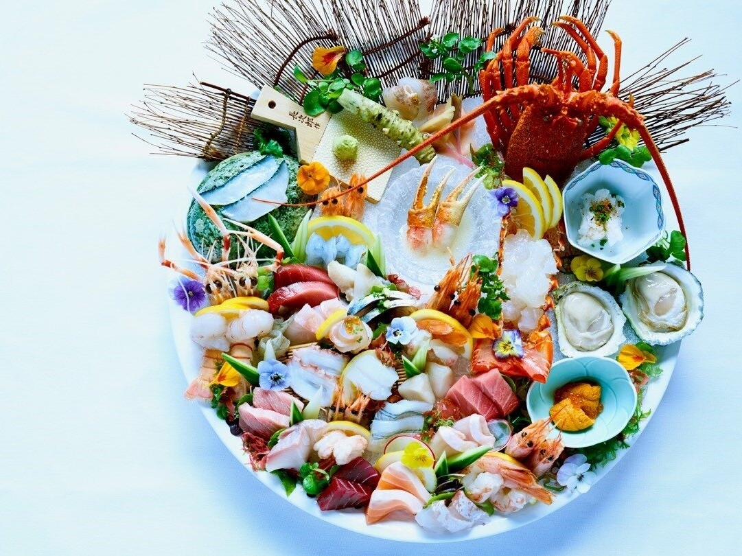 The sashimi platter from Cocoro.