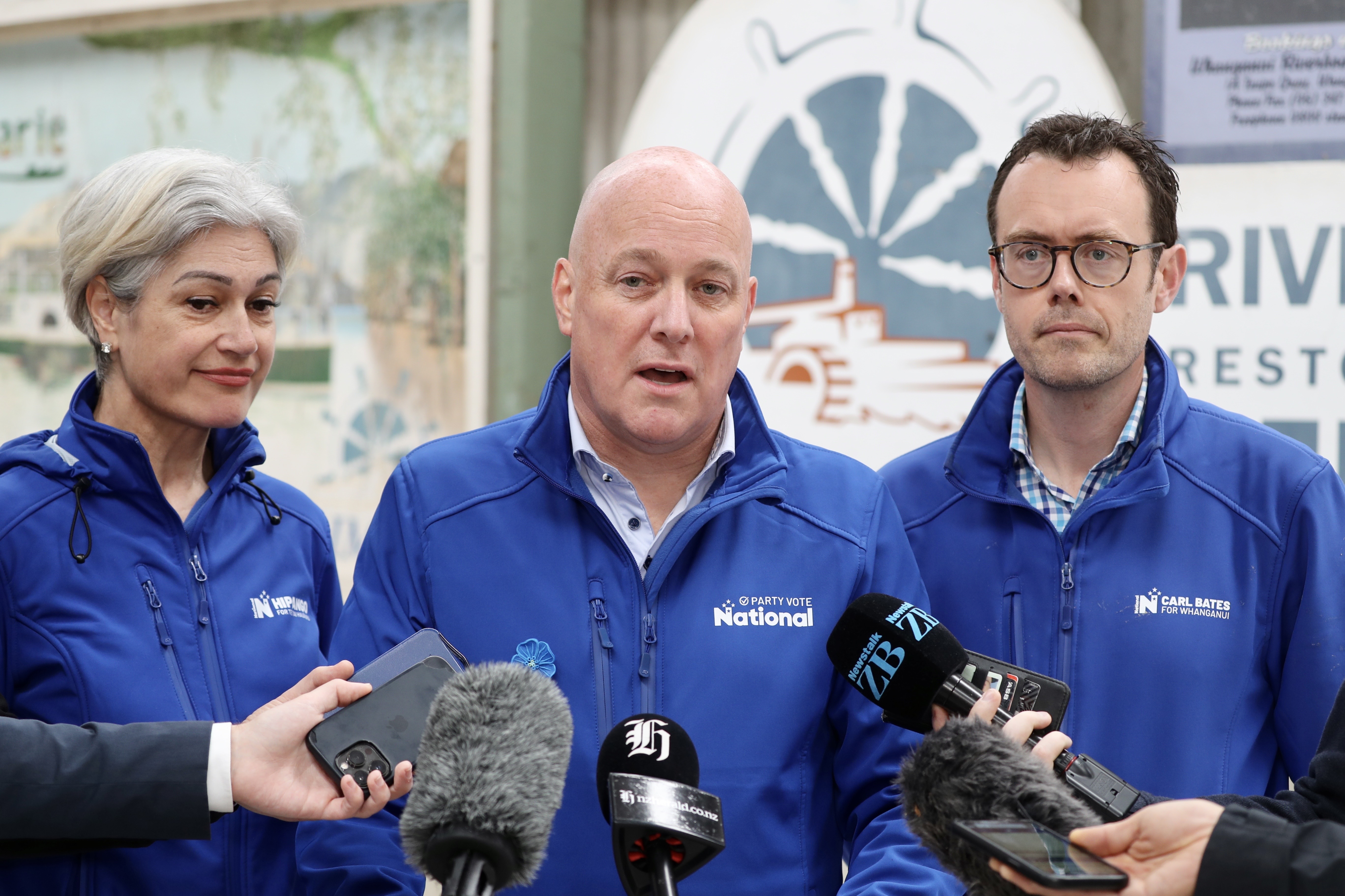 Yesterday, National leader Christopher Luxon said he did not want to work with NZ First. Photo / Mark Mitchell