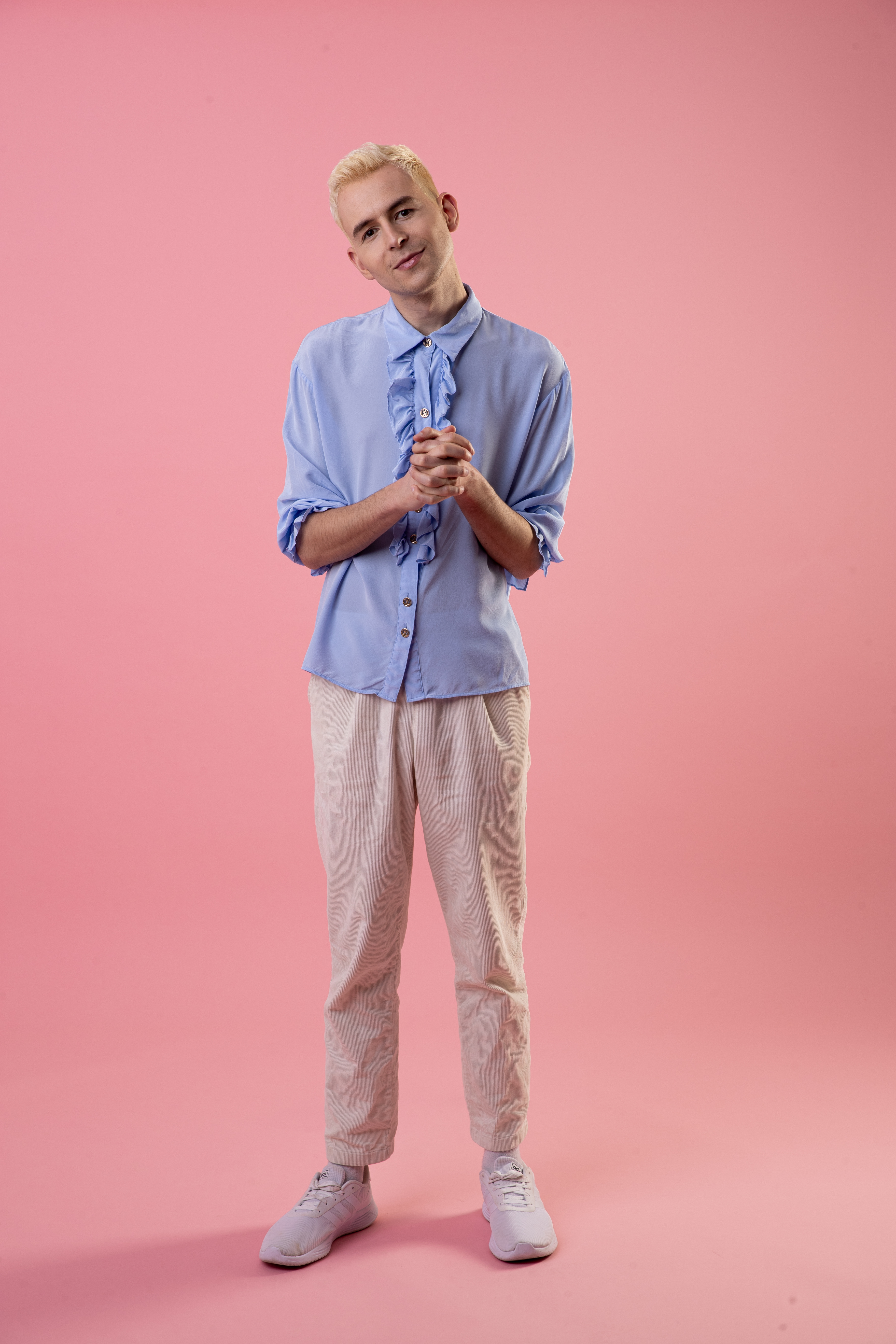 Comedian James Mustapic. Photo / Dean Purcell