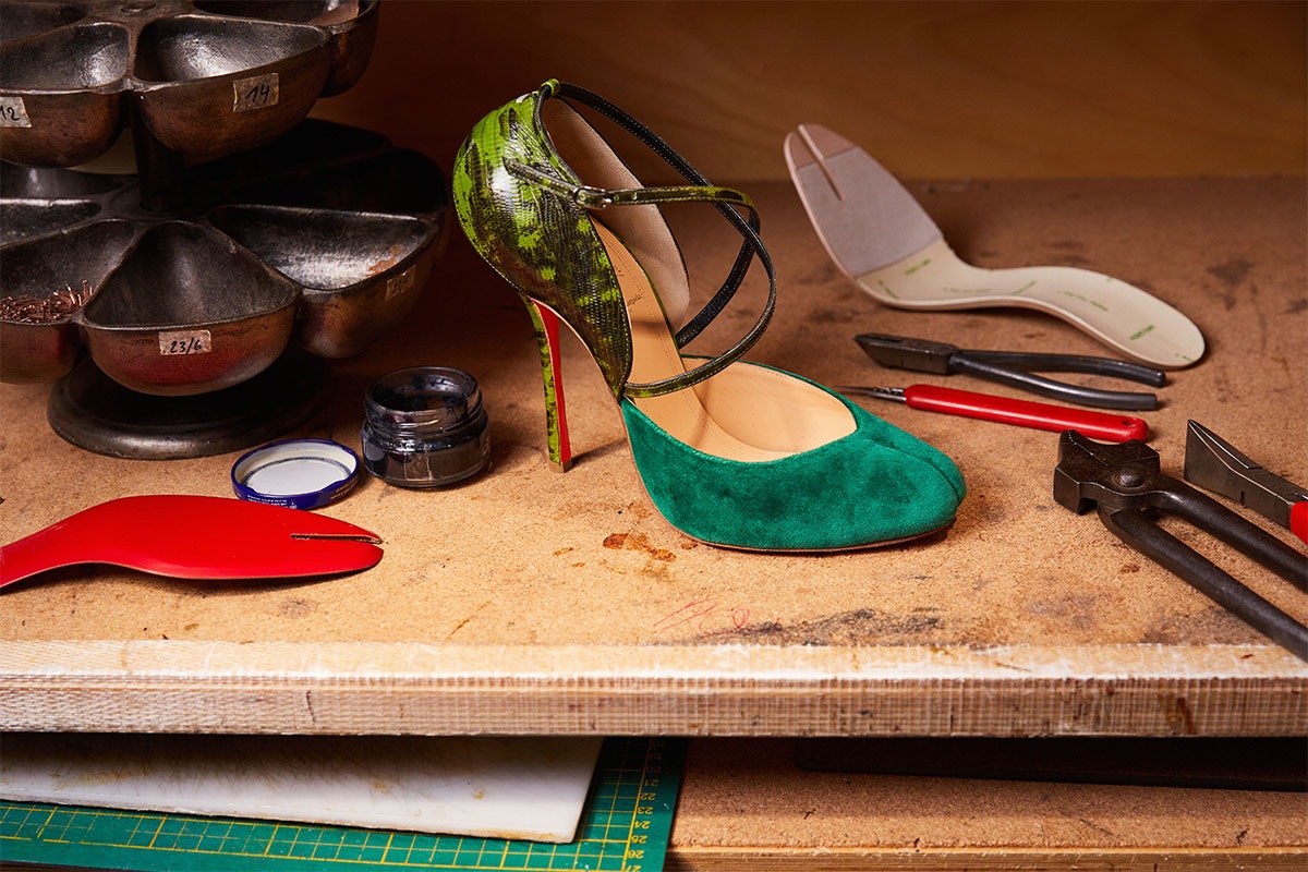 For its 2024 Artisanal collection, Maison Margiela collaborated with Christian Louboutin on shoe designs fusing the iconography of the two houses. Photo / Christian Louboutin