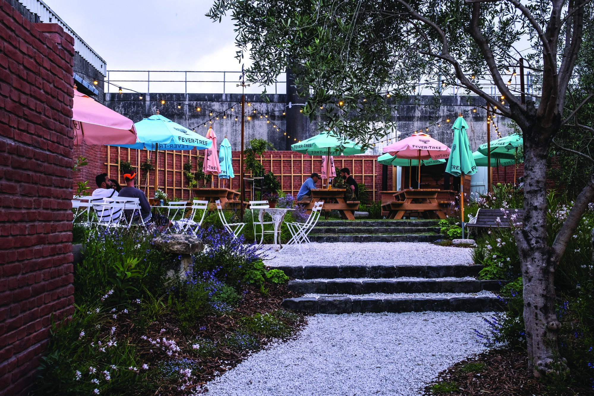  Galbraith’s beer garden. Photo / Supplied