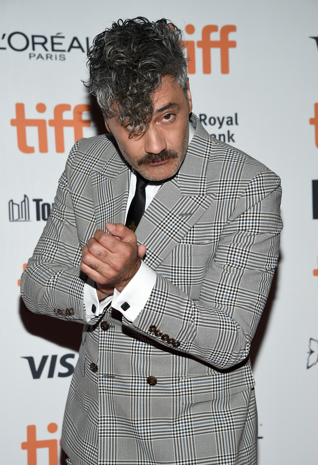 Director-writer-producer Taika Waititi attends the premiere for Jojo Rabbit on day four of the Toronto International Film Festival. Photo / AP