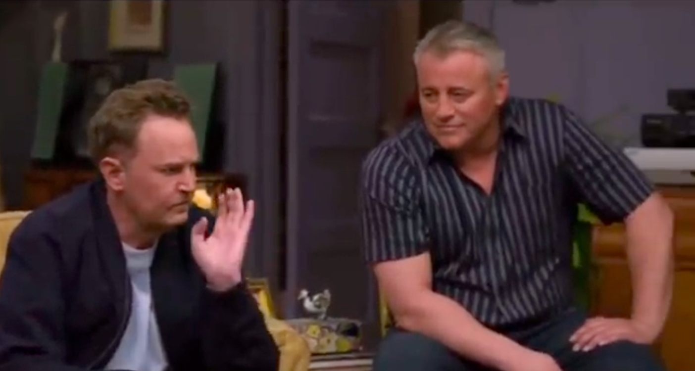 Matthew Perry spoke about how important his Friends co-stars were to him. Photo / X