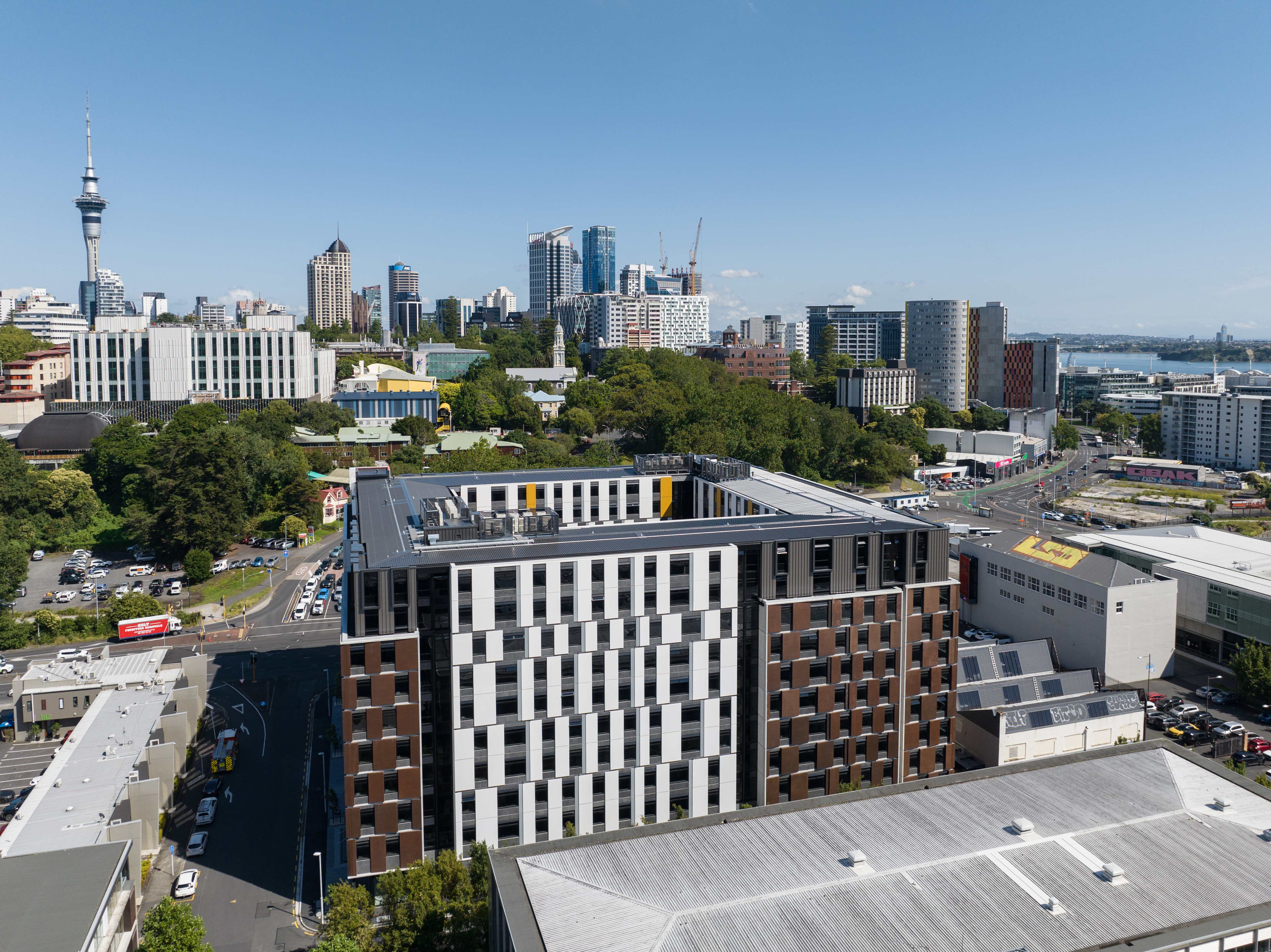 Carlaw Park Student Accommodation: project now completed. Photo / supplied