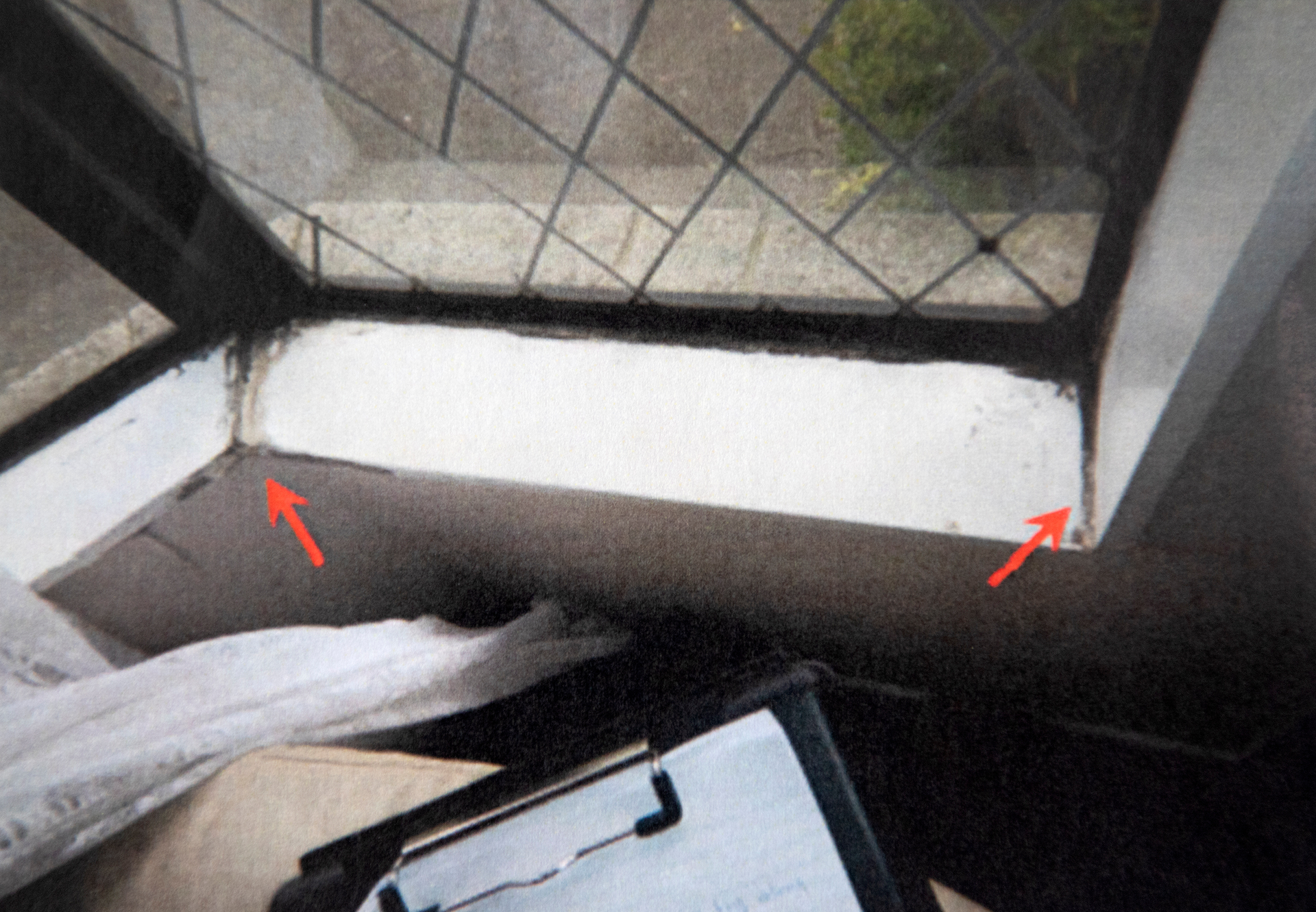 Rotten windowsills were discovered. Photo / Supplied