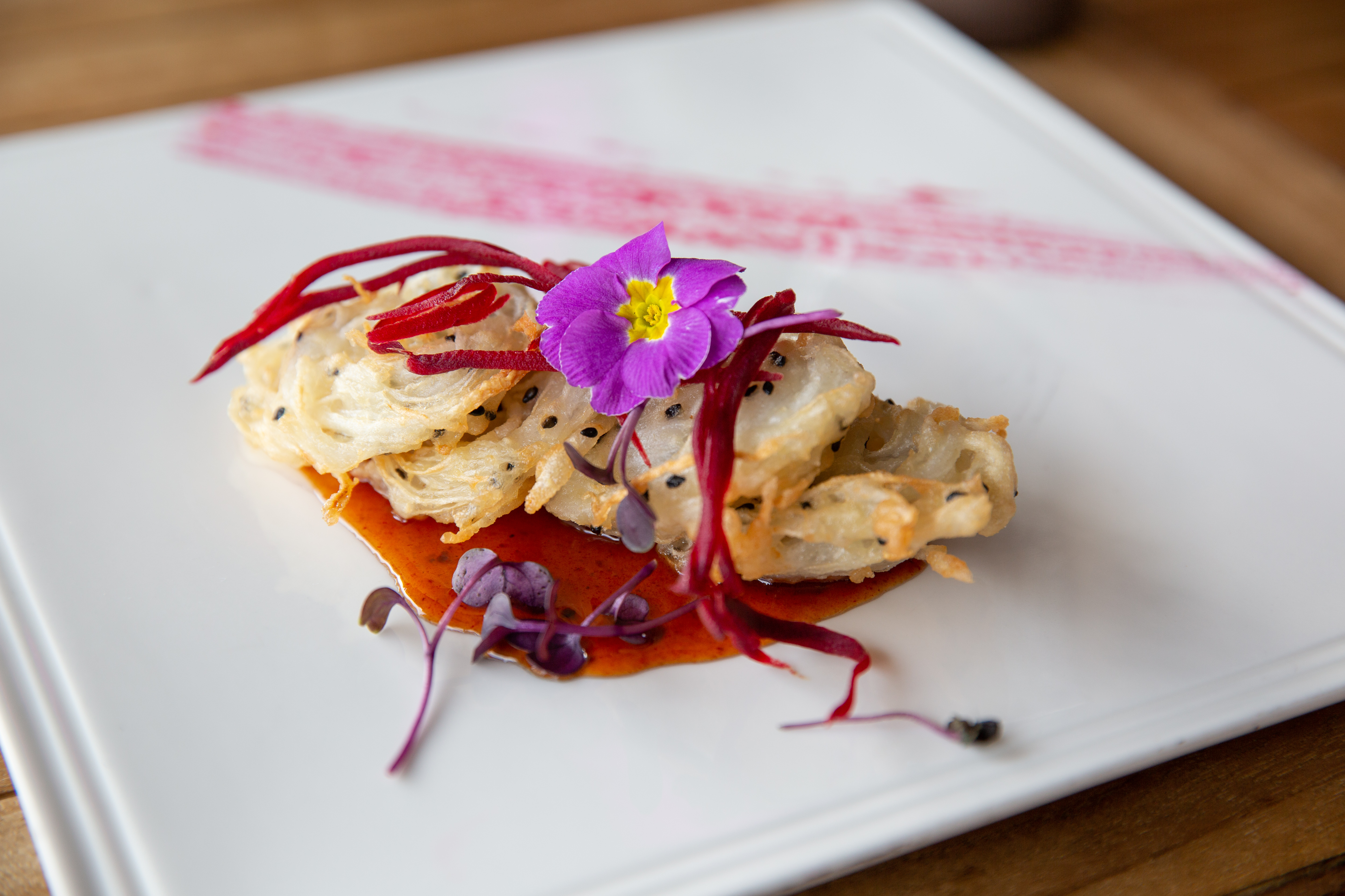 At Ponsonby's Khu Khu everything is vegan (including the crispy sliced daikon). Meanwhile, a new survey of 177 restaurants shows one-third of vegetarian options are now also suitable for vegans. Photo / Sylvie Whinray