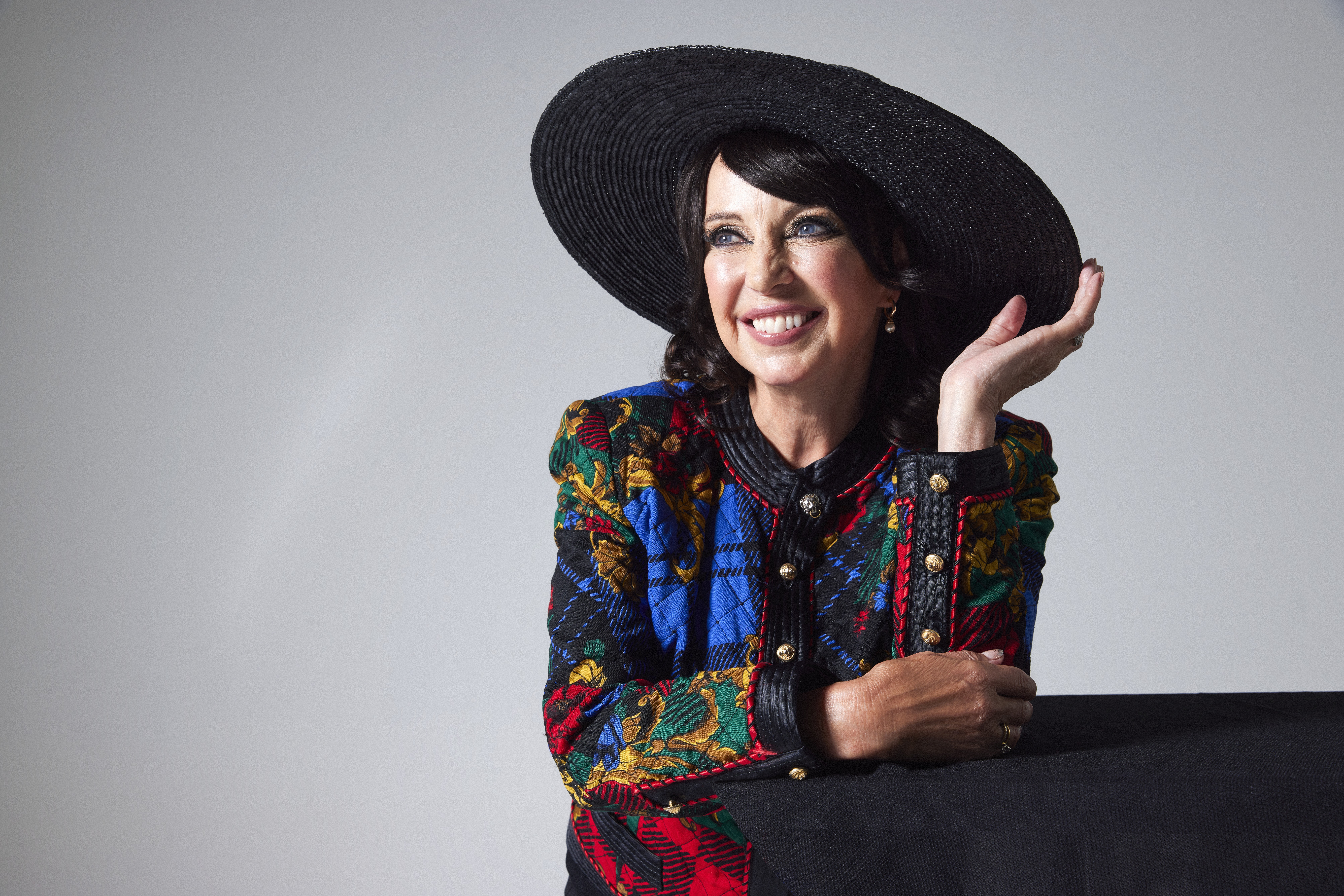  Suzanne Paul, 67, photographed for Viva's autumn fashion special. Photo / Guy Coombes