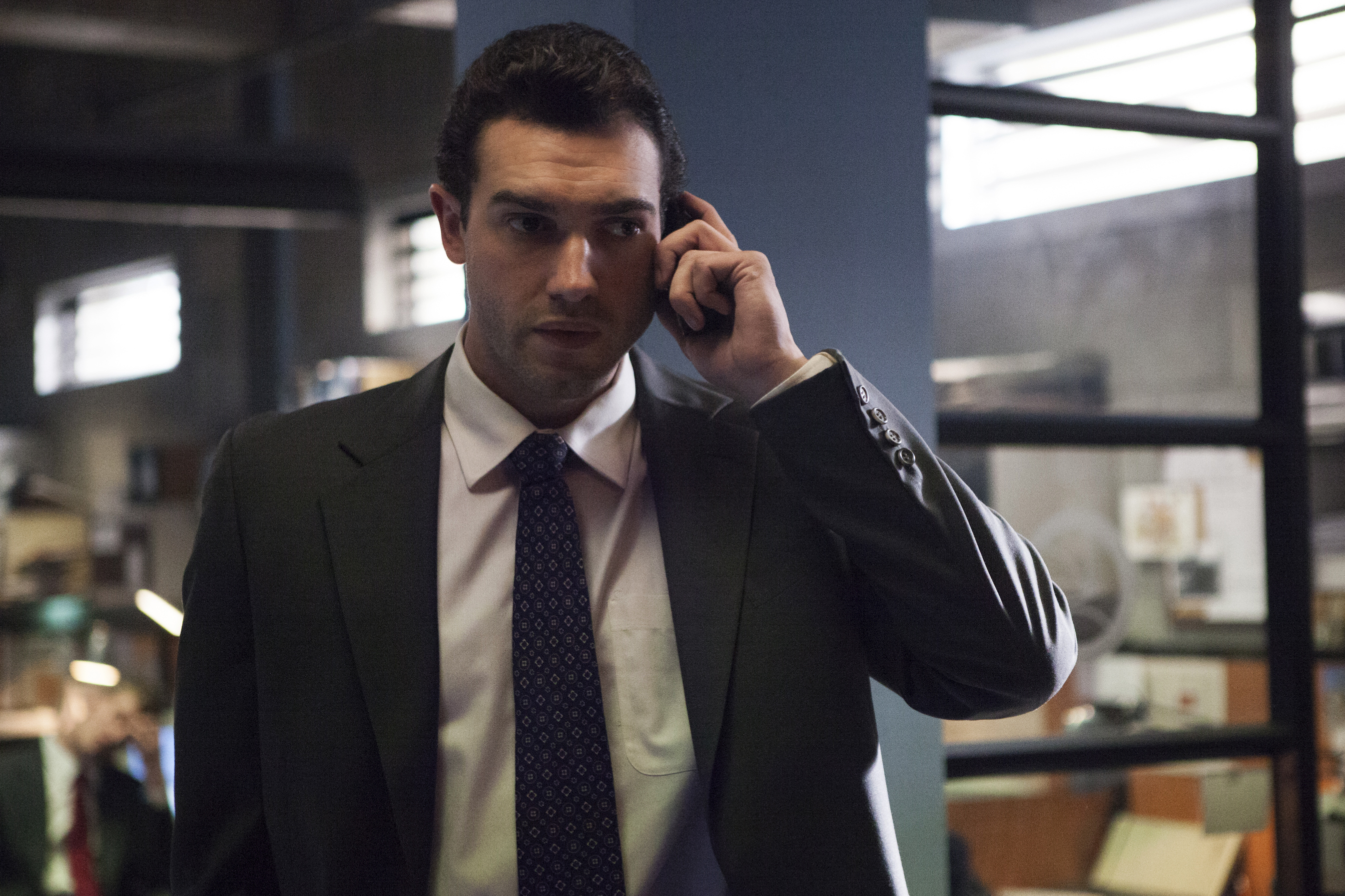 Matt Whelan stars in season 3 of Narcos. Photo / Netflix