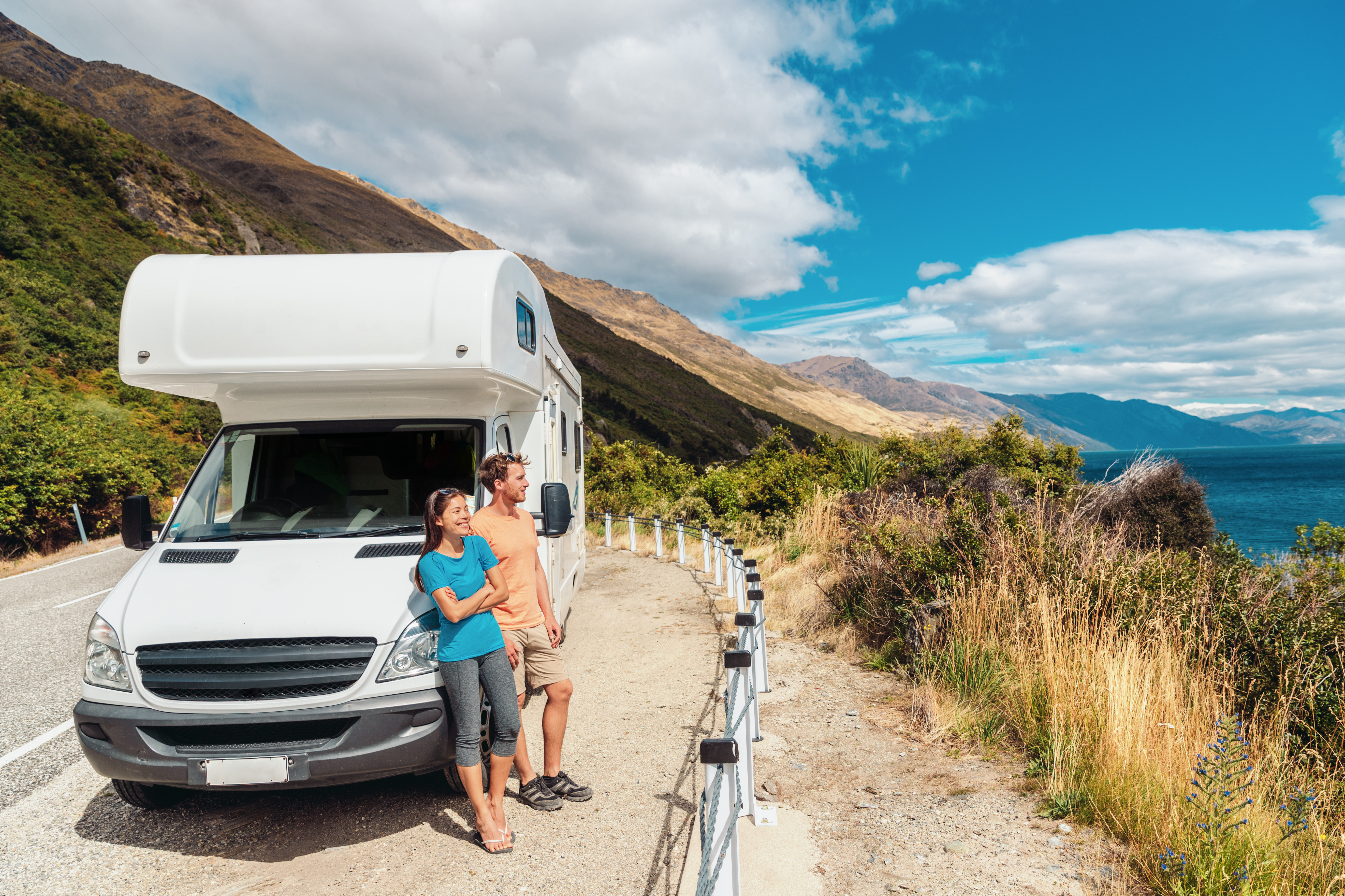 Nature becomes your neighbour when campervanning, with epic campgrounds often right on the water's edge in beautiful New Zealand. Photo / 123rf